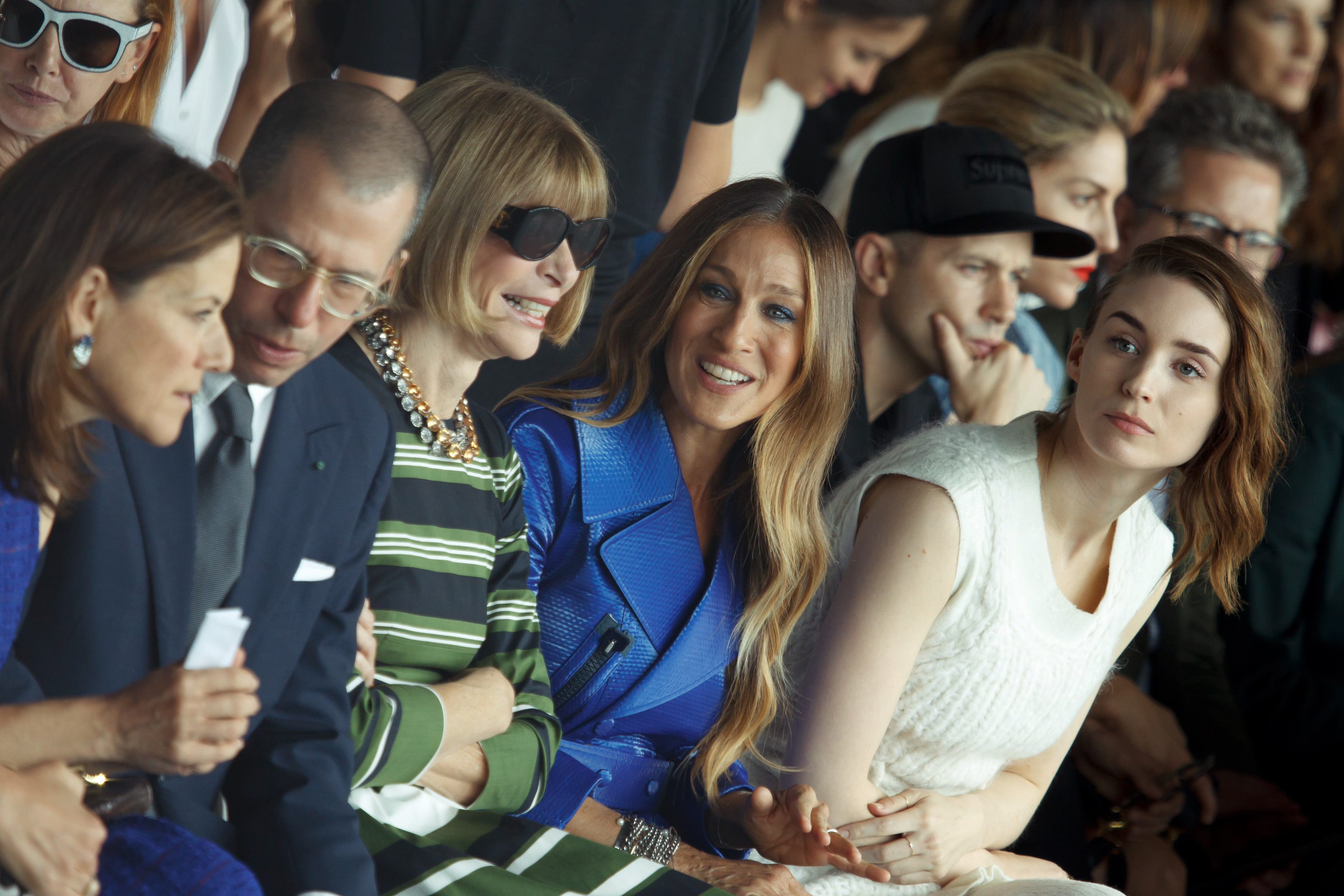 Anna Wintour, Sarah Jessica Parker, Rooney Mara (2013)