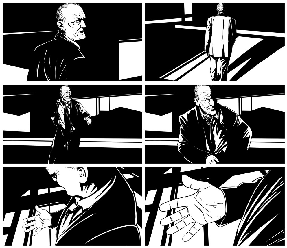 Comic pages made for Maybellene in Hofteholder MusicVideo 2008