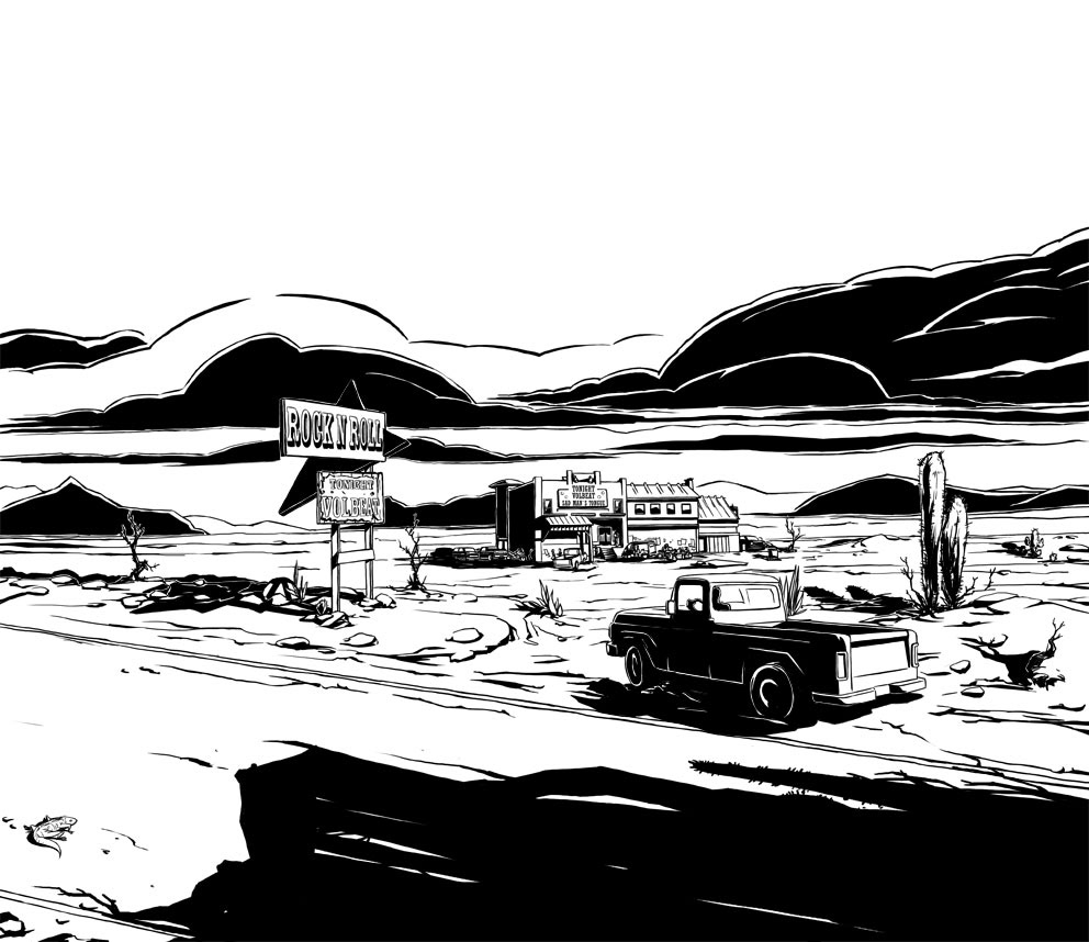 Comic pages made for Maybellene in Hofteholder MusicVideo 2008