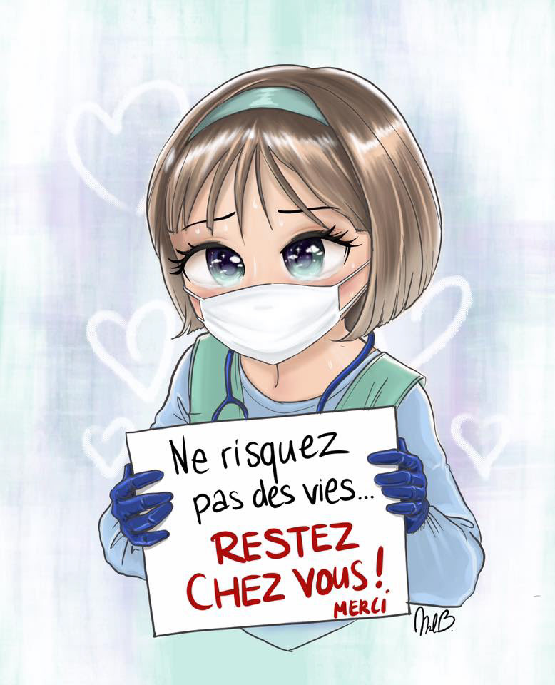 Restez chez vous - Procreate