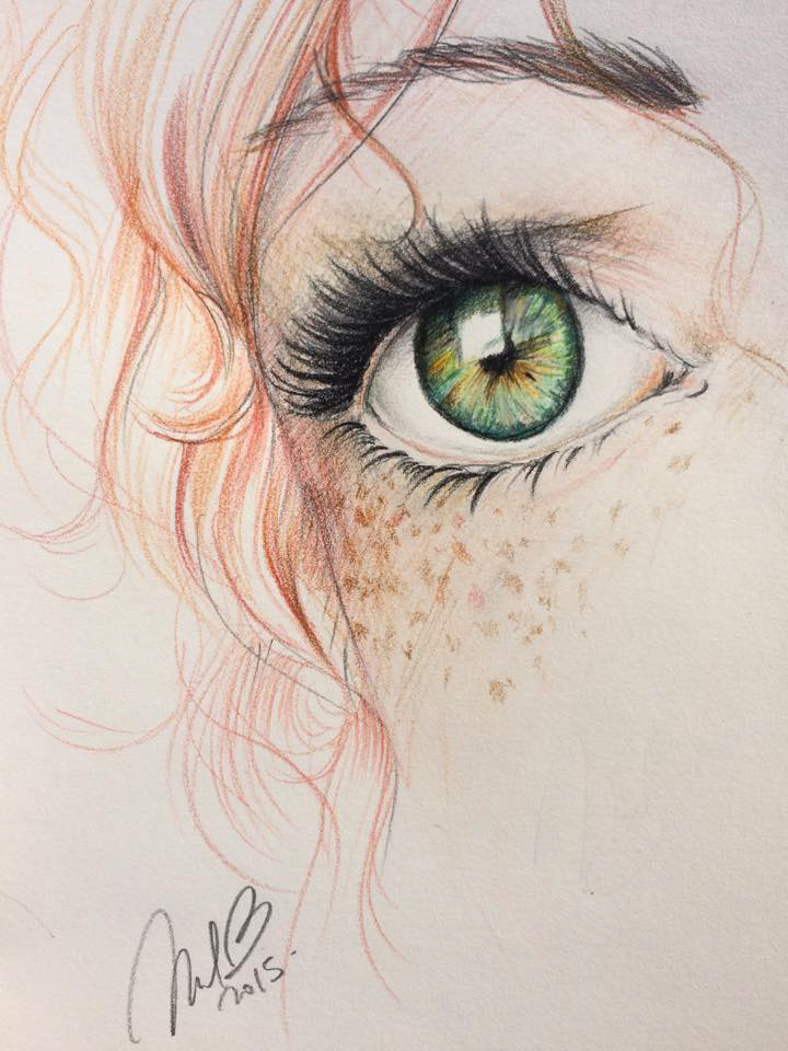 Hannah - Crayons de couleurs - @Les Etoiles de Noss Head de Sophie Jomain