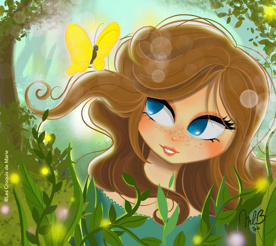 Hello Spring - Procreate