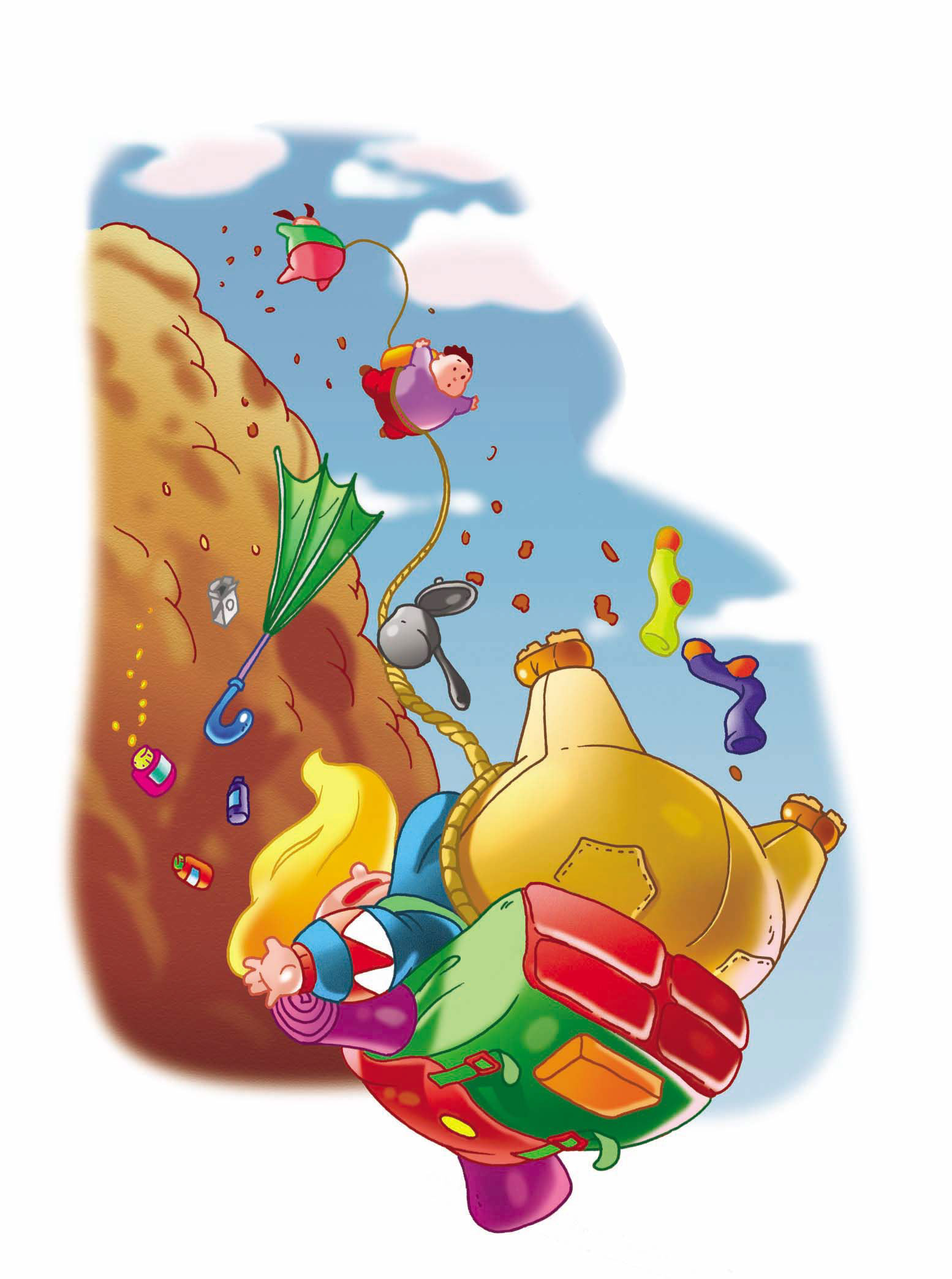School illustrations for Raffaello