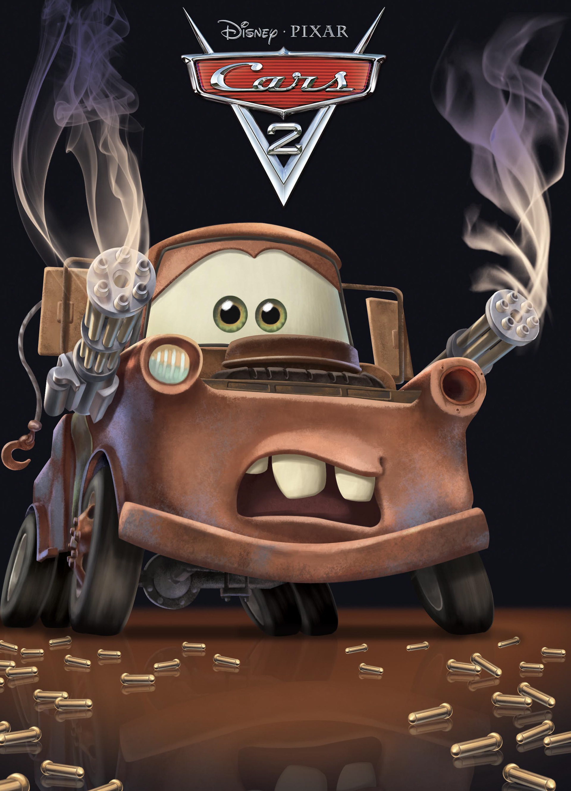 Cover from "Cars 2" book (Color)