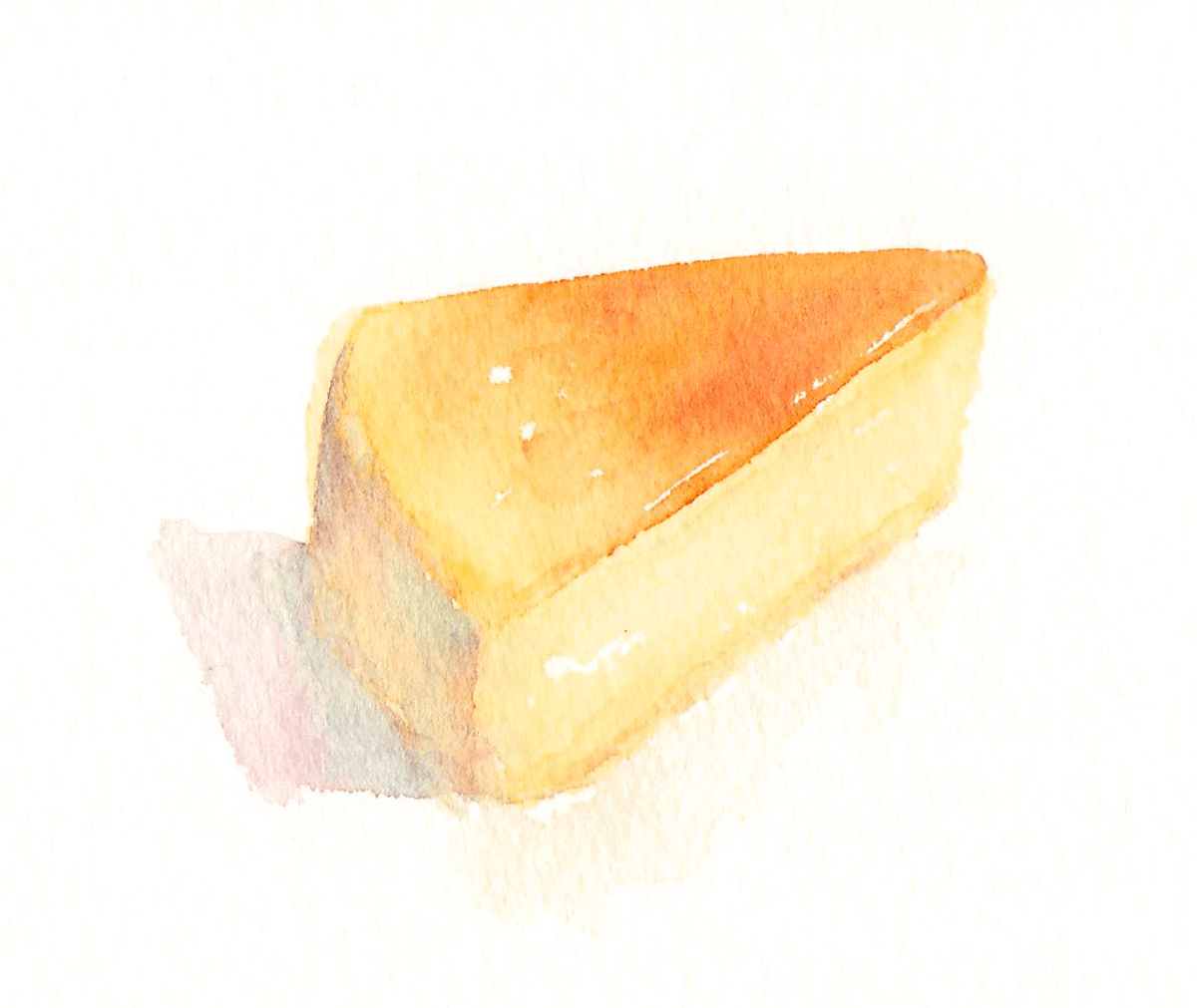 チーズケーキ Cheese Cake (8 x 7.5 cm)
