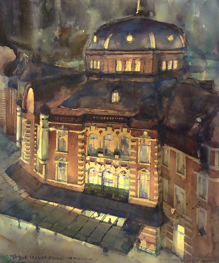 東京駅丸の内駅舎 Tokyo Station Marunouchi Building 50 x 59 cm