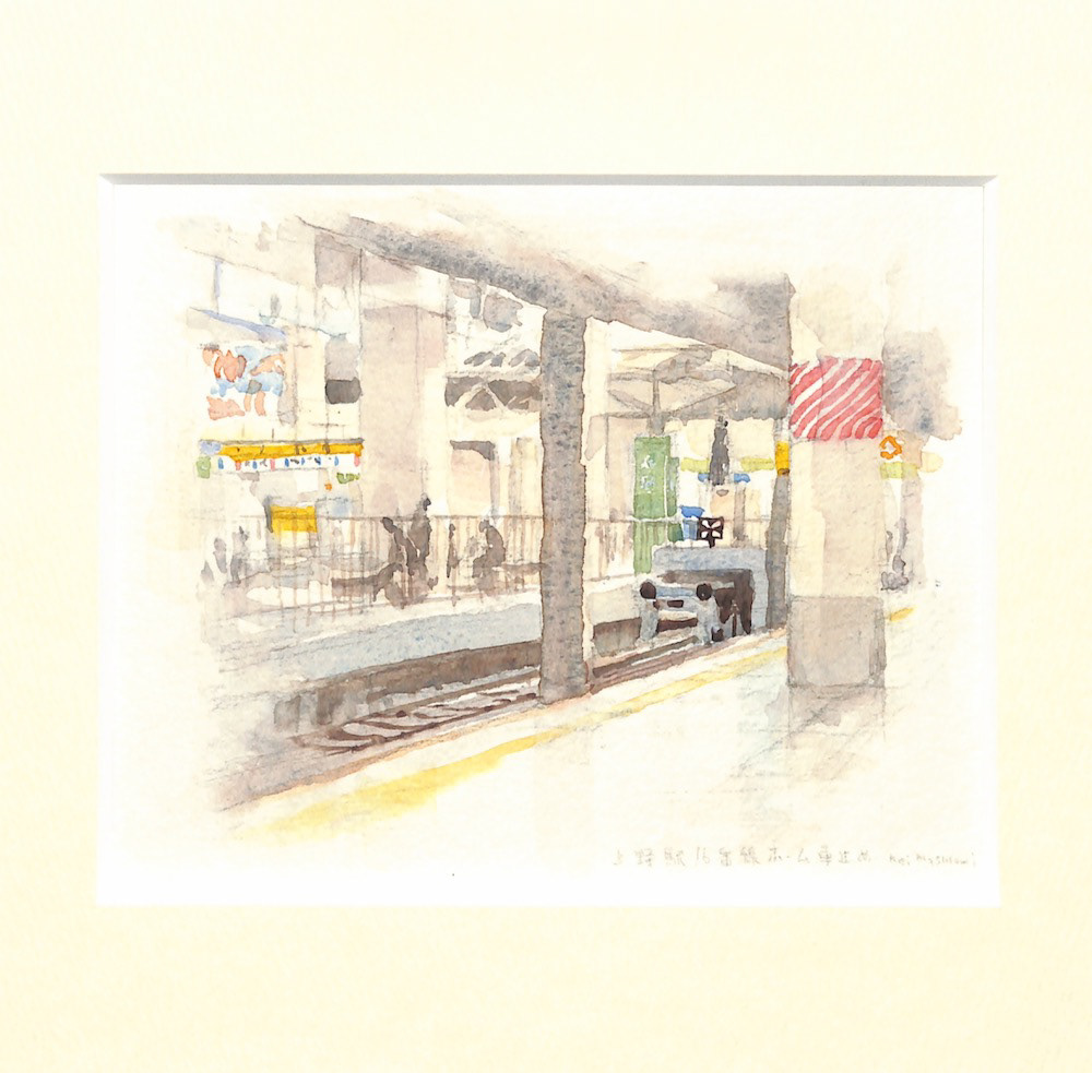 40 上野駅16番線 20角 (200 x 200) ¥7,500