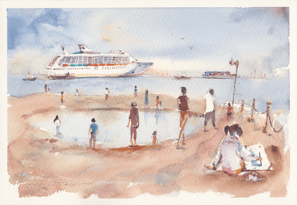 The Memory 思い出 (22.7 x 15.8 cm)