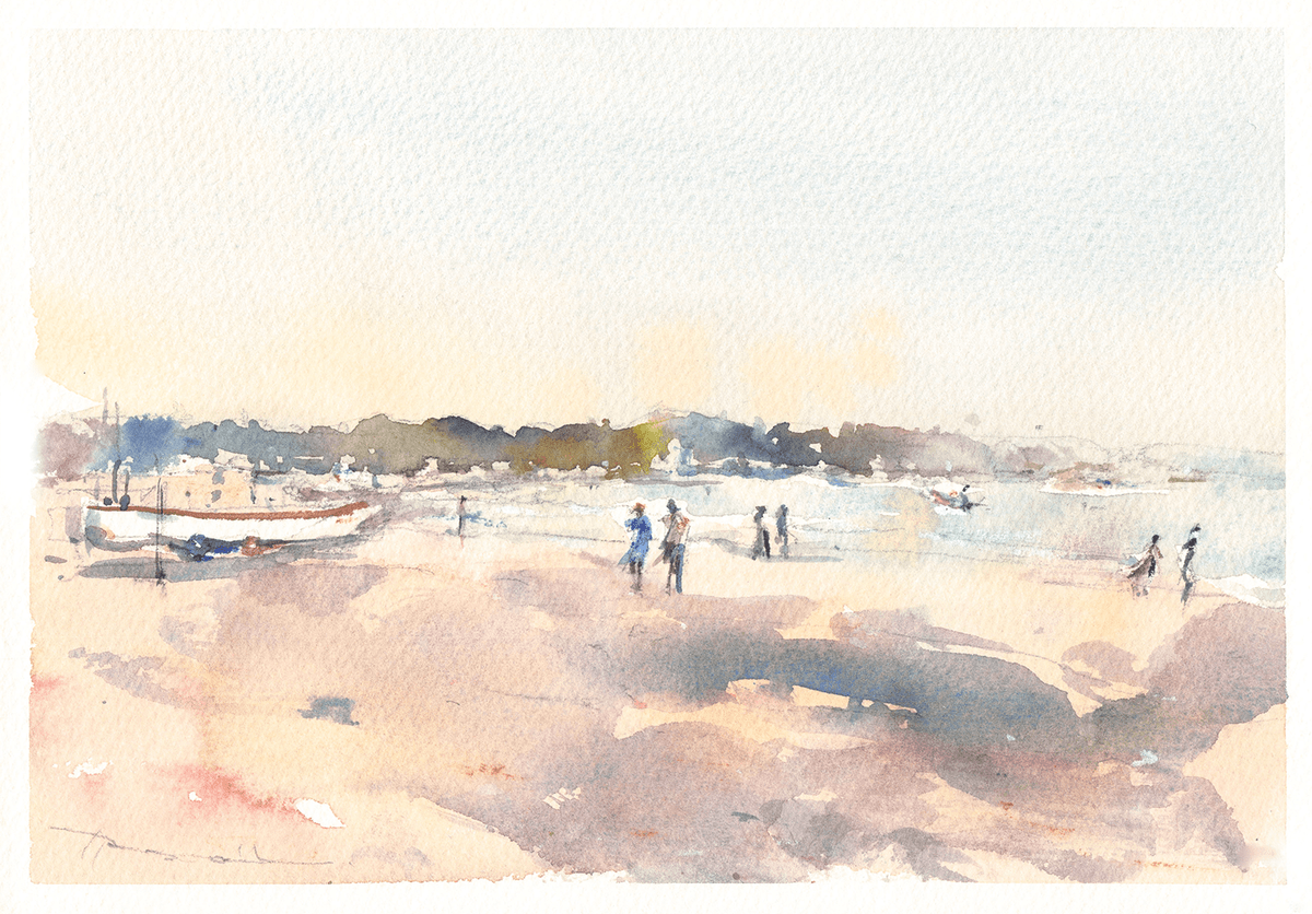 The Sheshore 海辺 (22.7 x 15.8 cm)