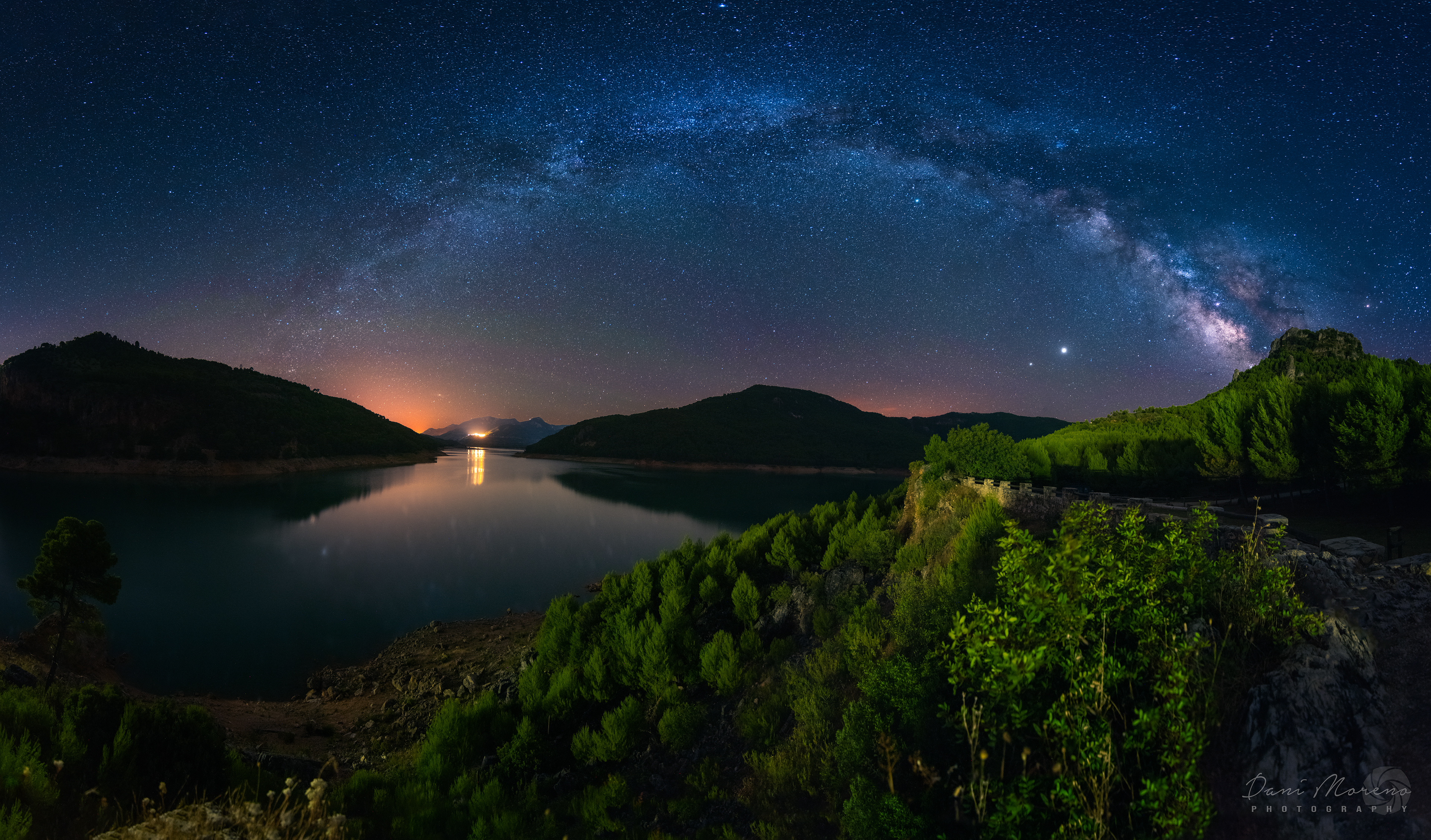 PANORAMICA DEL TRANCO DESDE EL MIRADOR DEL CONTROL