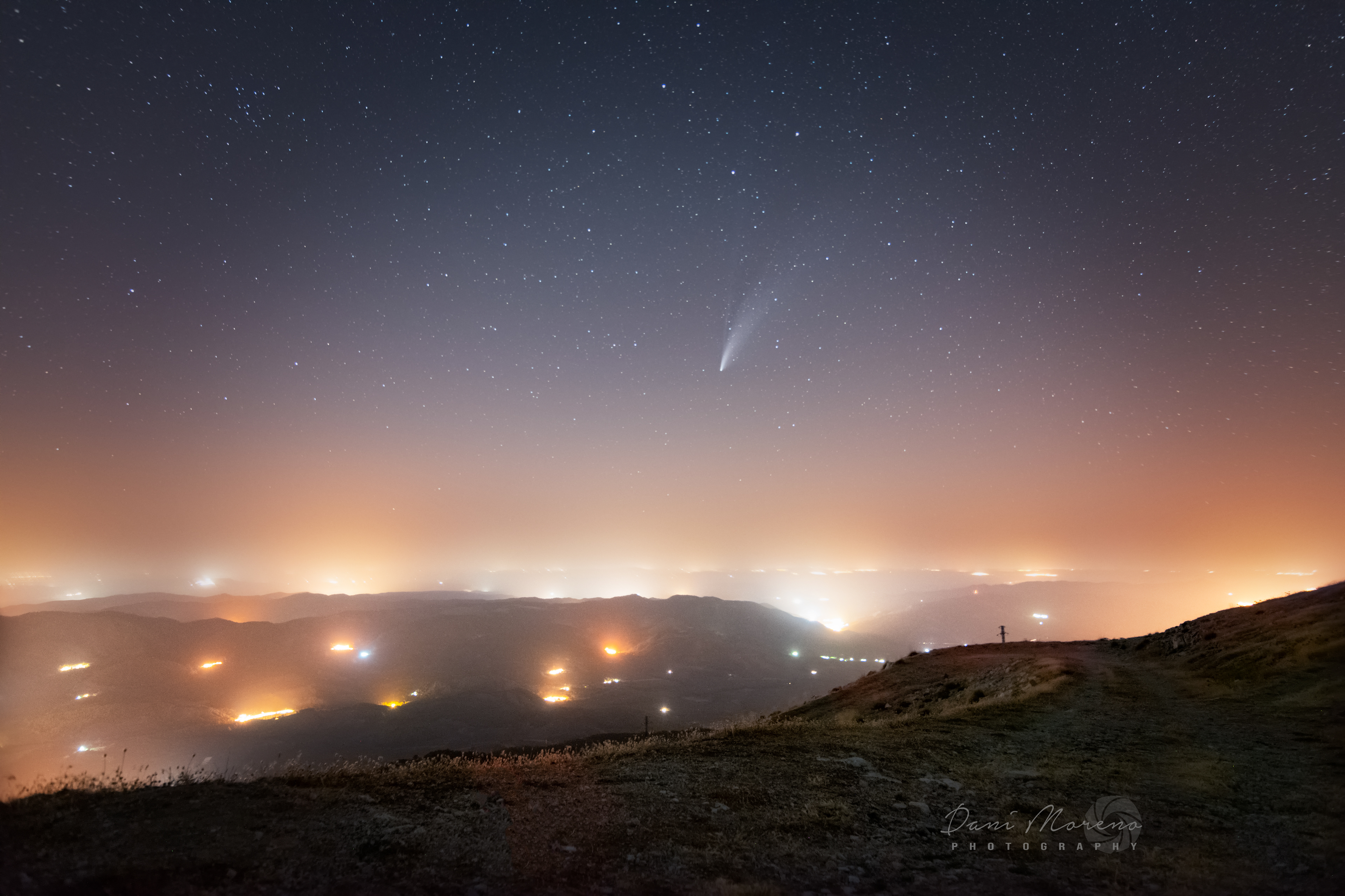 COMETA NEOWISE 2020 DESDE EL YELMO