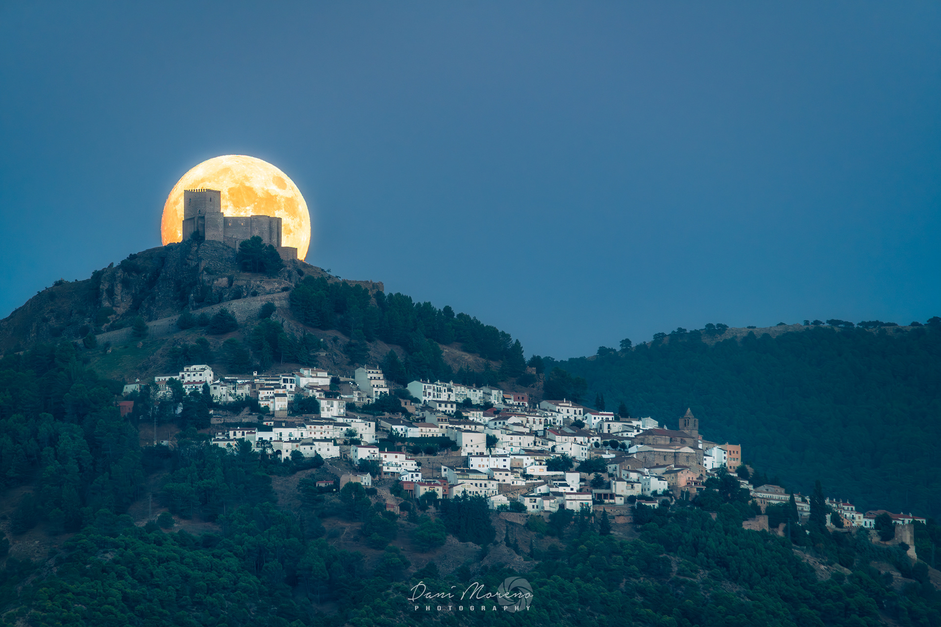 Super luna de Julio, Segura de la Sierra