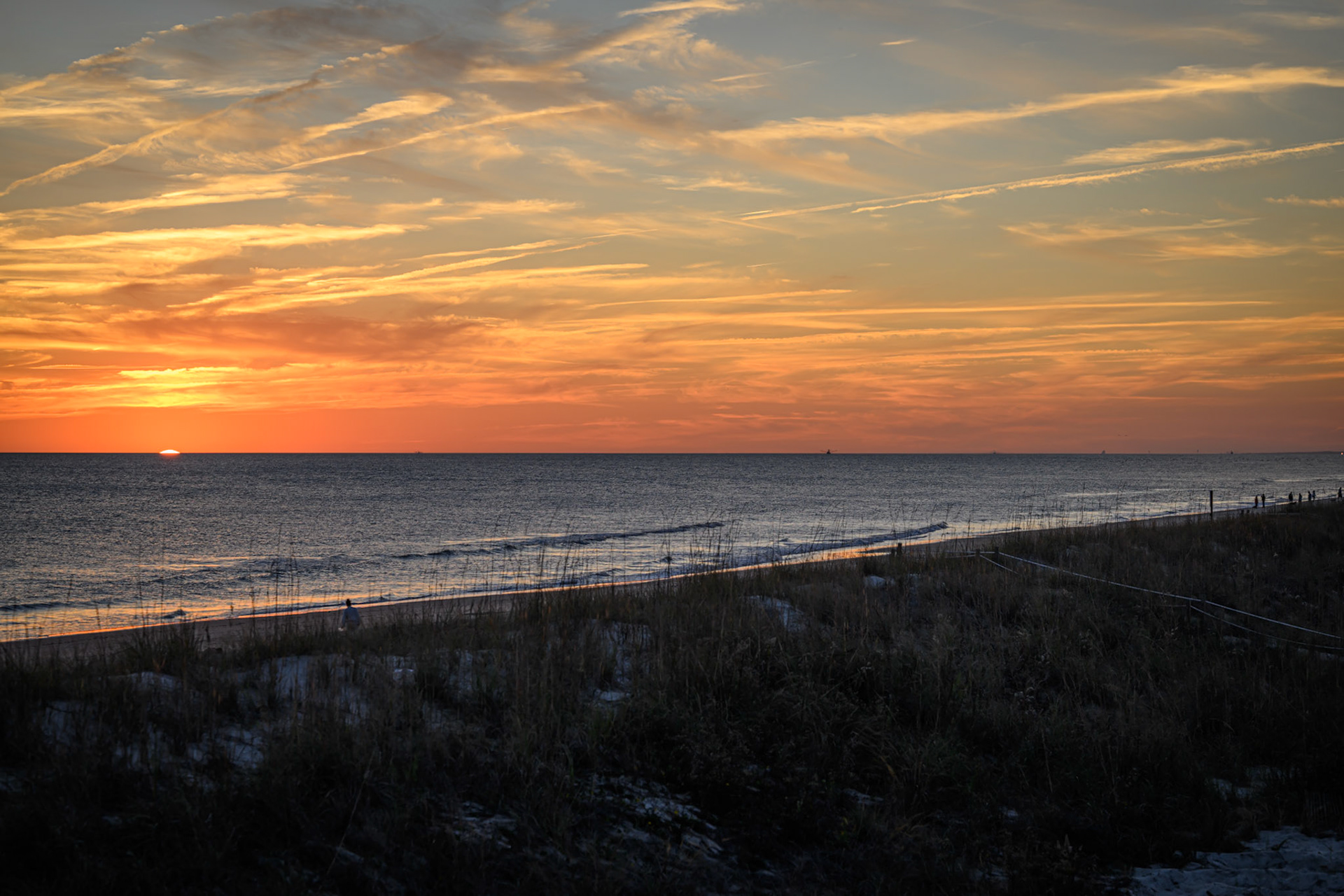 Sunset on the Ocean