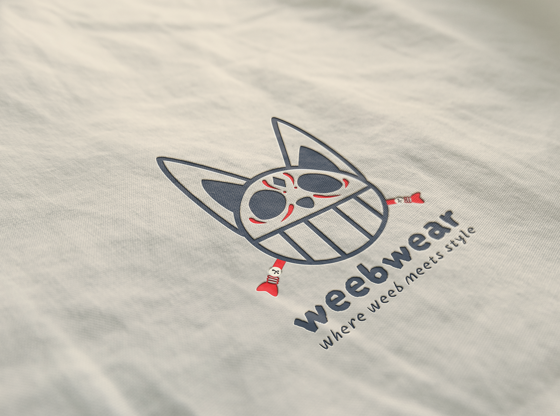 Logo on t-shirt