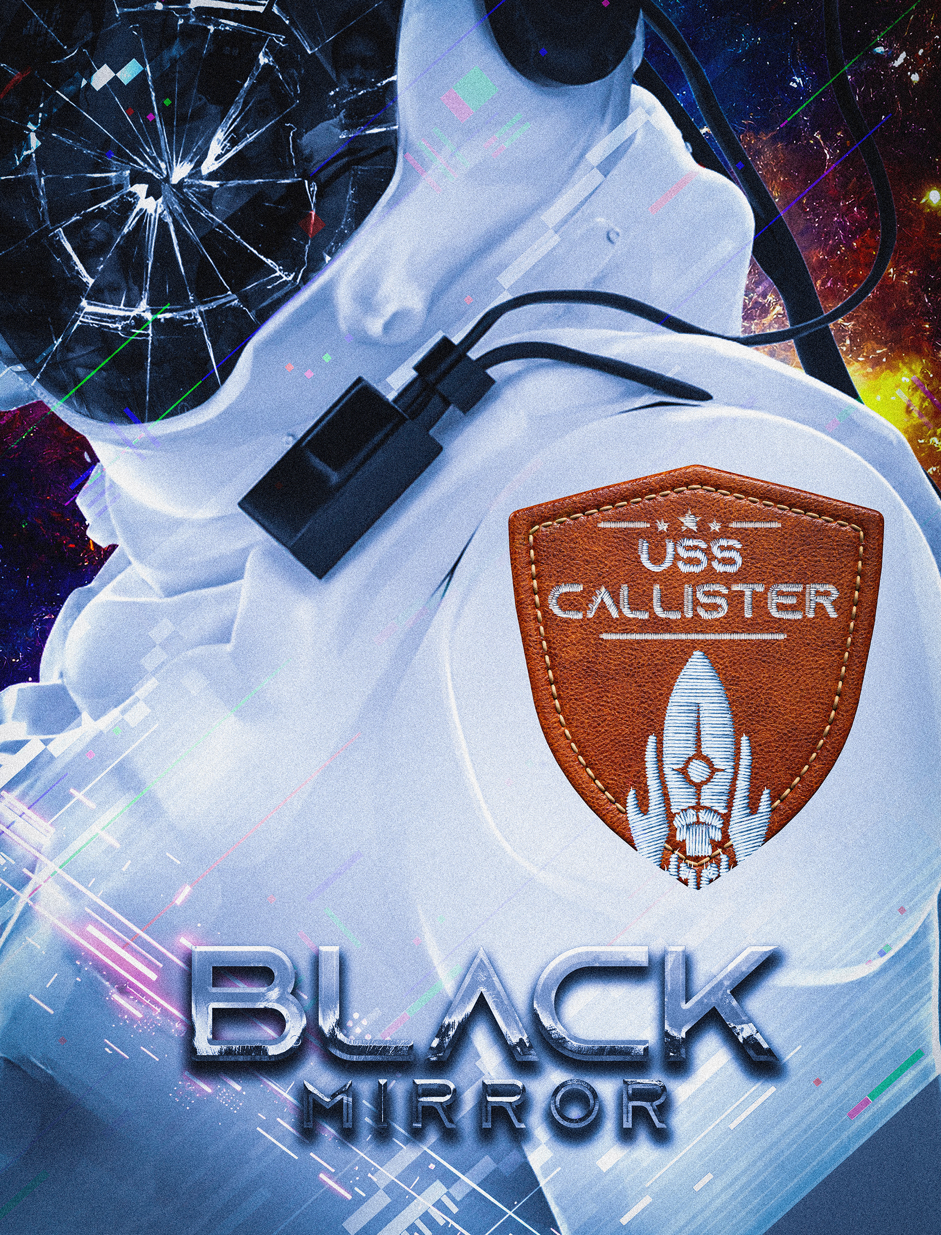 Black mirror - Key art design