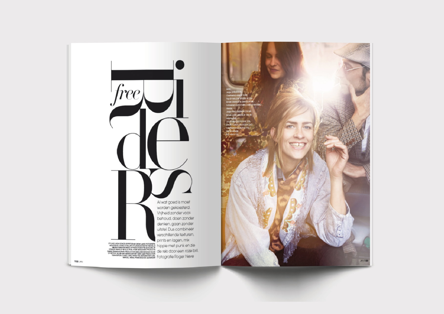 magazine design typografie editorial design