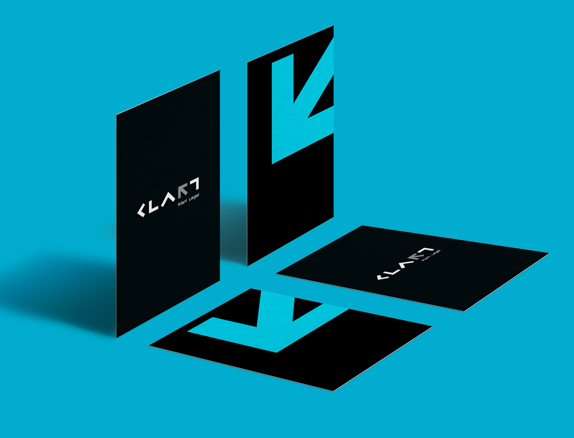 Klart Legal brand identity