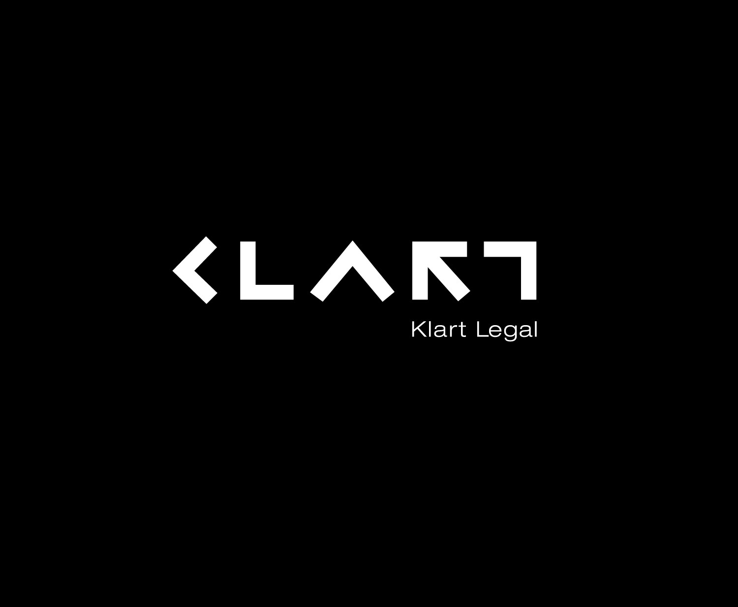 Klart Legal brand identity