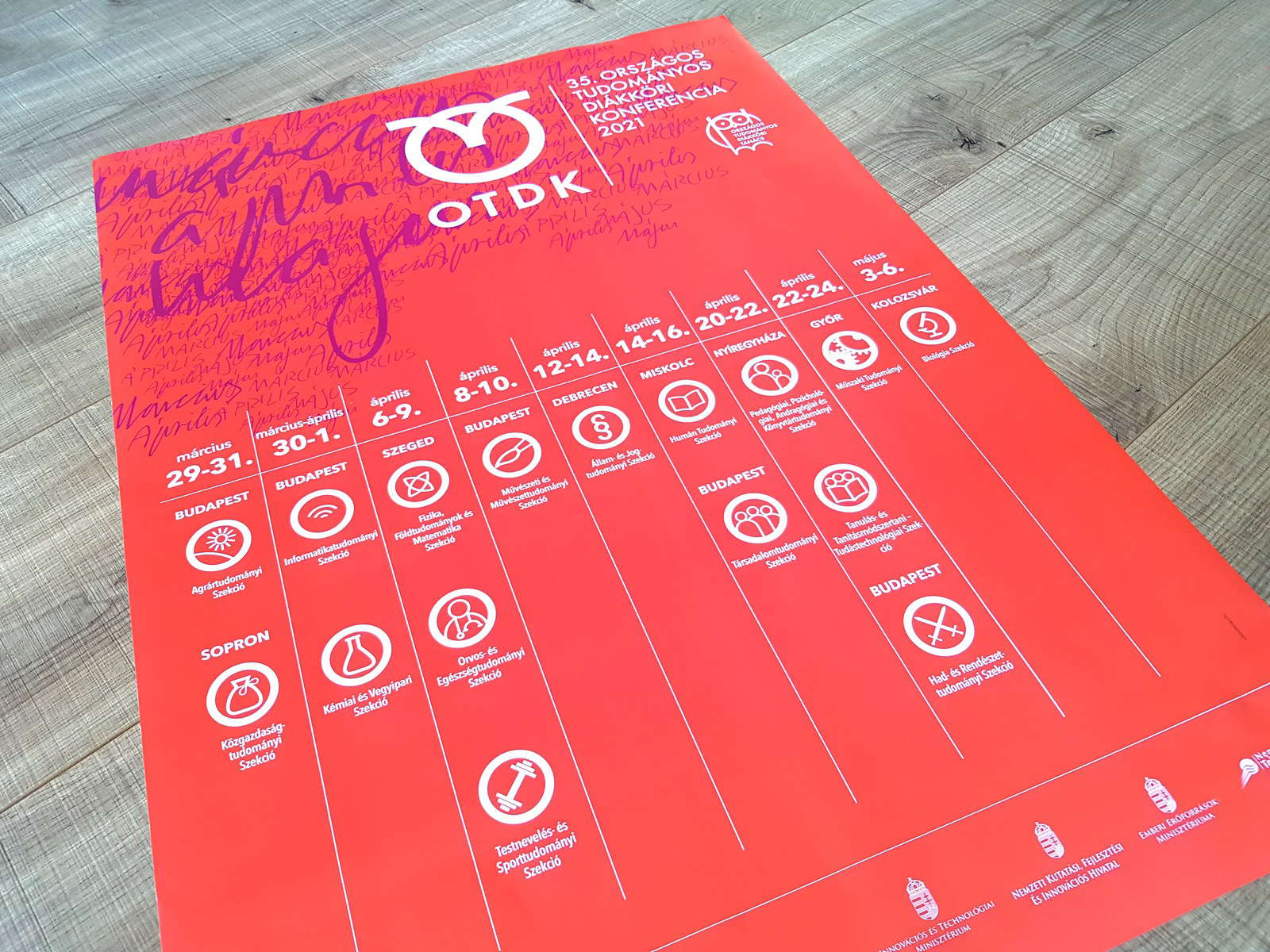 OTDK identity, poster