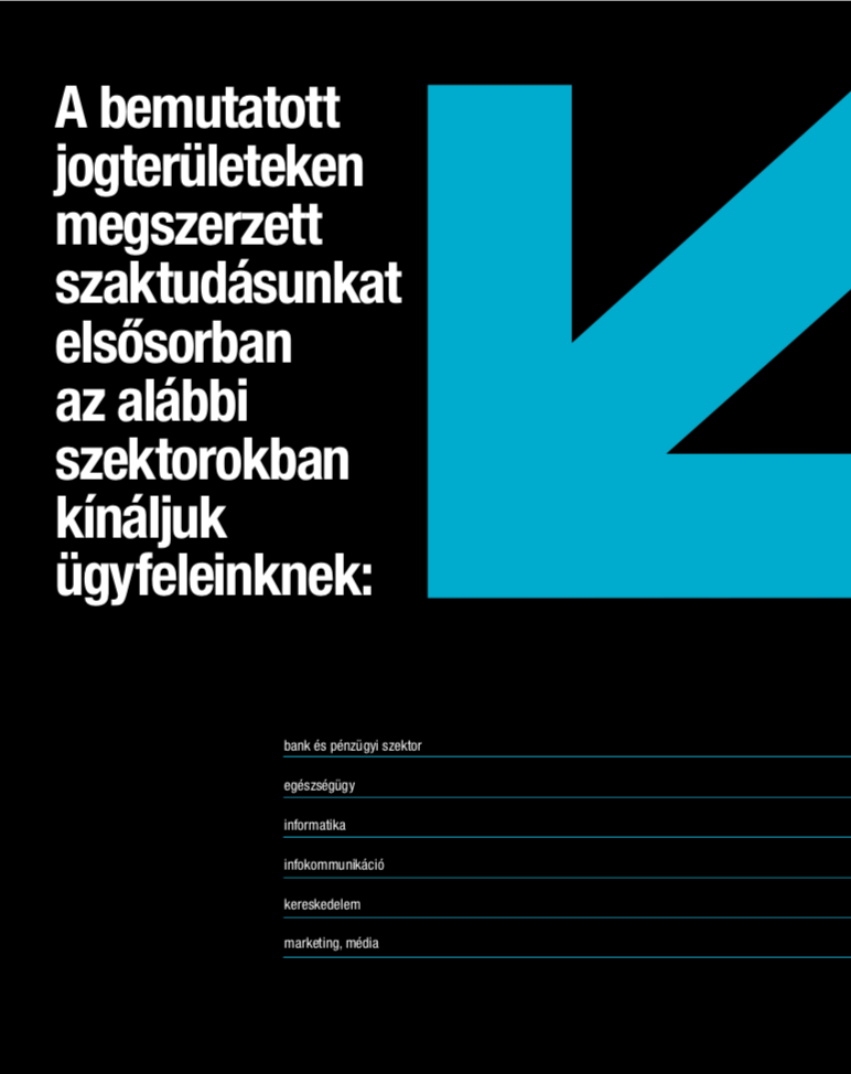 Klart Legal brand identity, image brochure