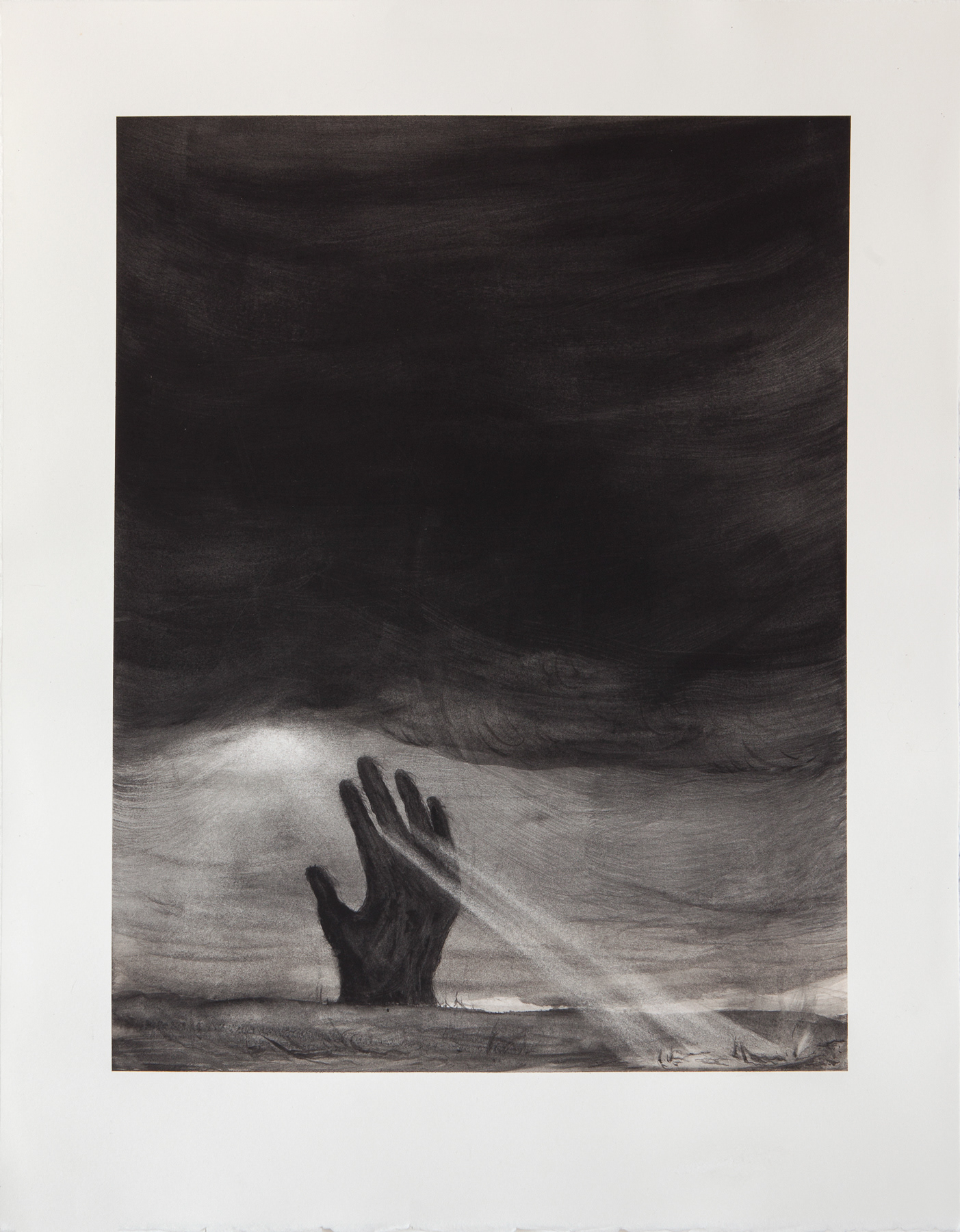 Avi Sabah, Sheaves and Beams, 2022, Watercolor on paper, 50X40 cm