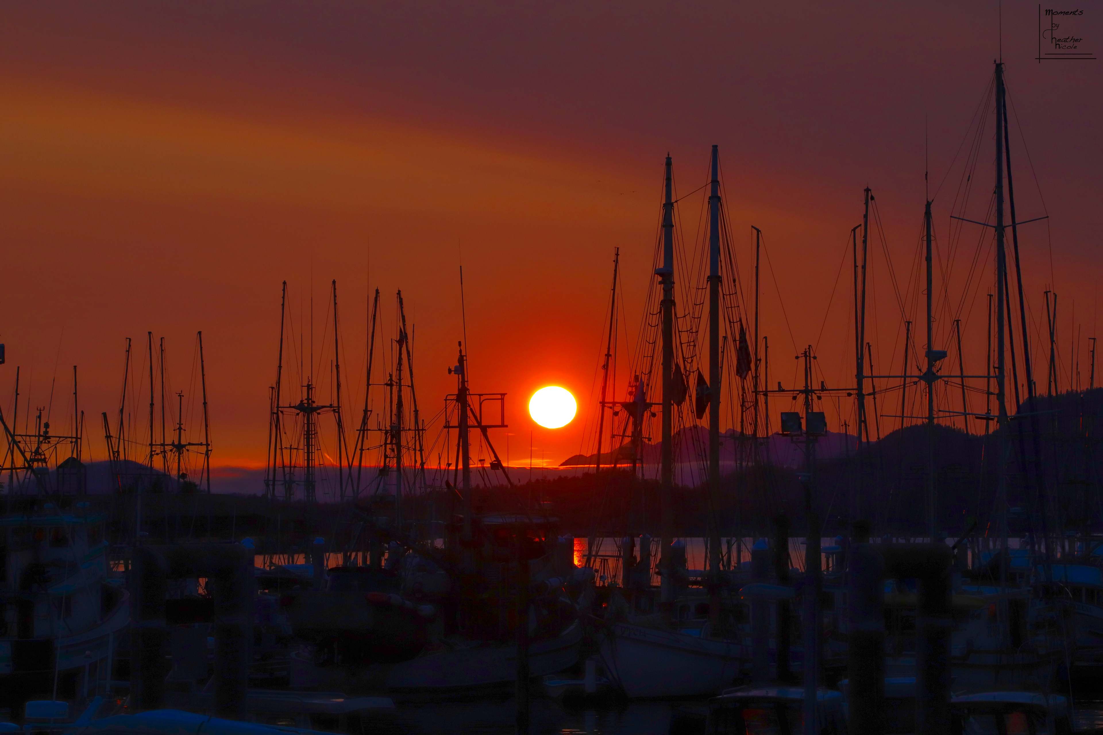 Sunset Sail ©MomentsbyHeatherNicole