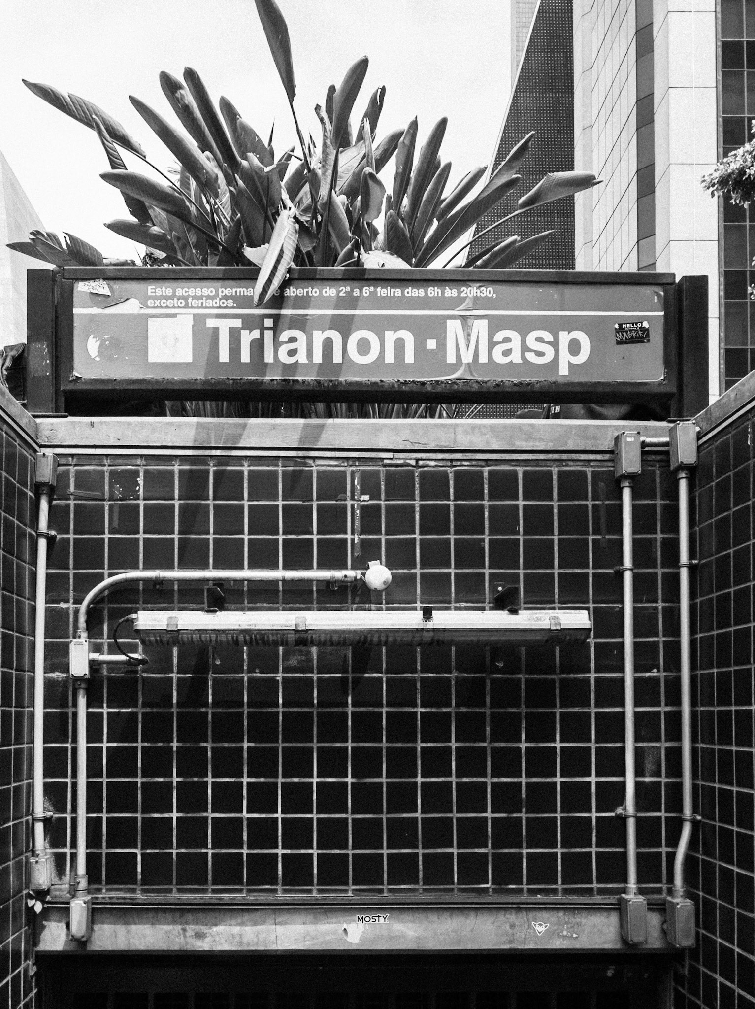 Subway entrance, Av Paulista