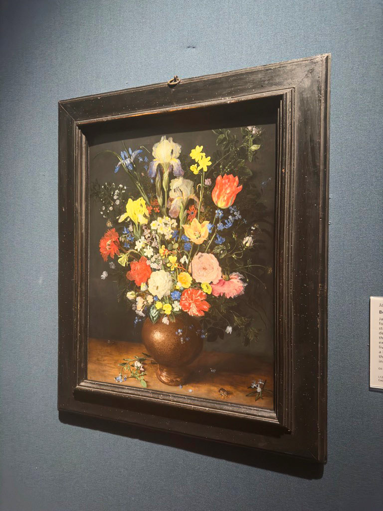 Jan Brueghel the Elder, Bouquet in a Clay Vase, about 1609, The National Gallery, London, Photo Kianoush Poyanfar