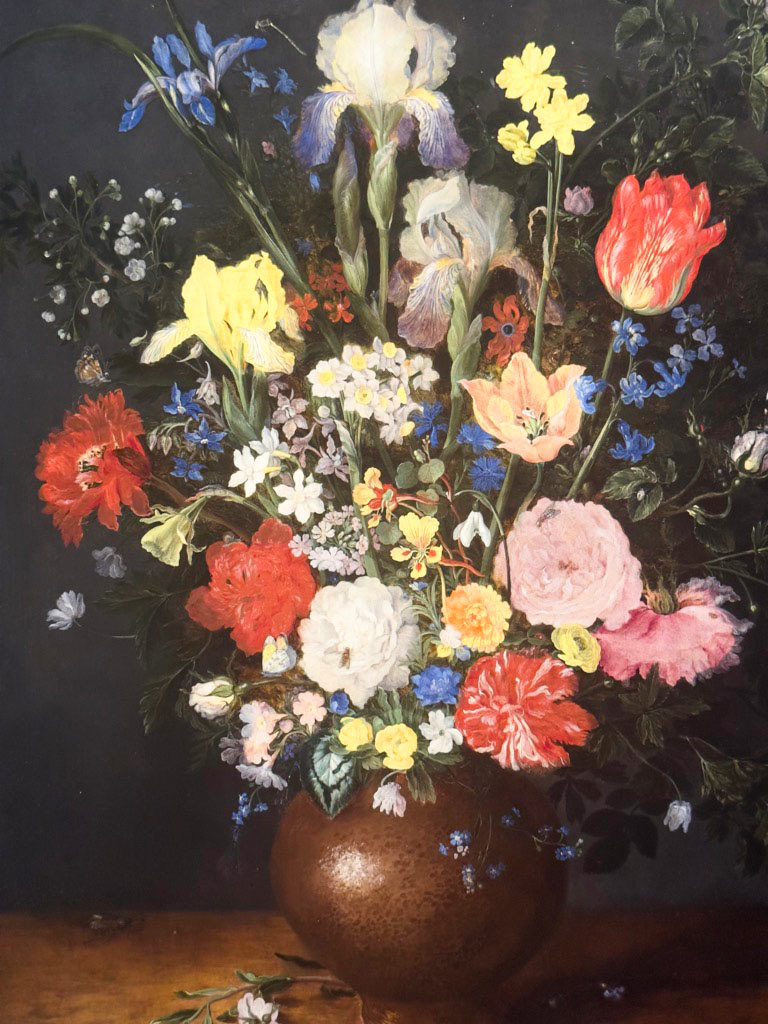 Jan Brueghel the Elder, Bouquet in a Clay Vase, about 1609, The National Gallery, London, Photo Kianoush Poyanfar