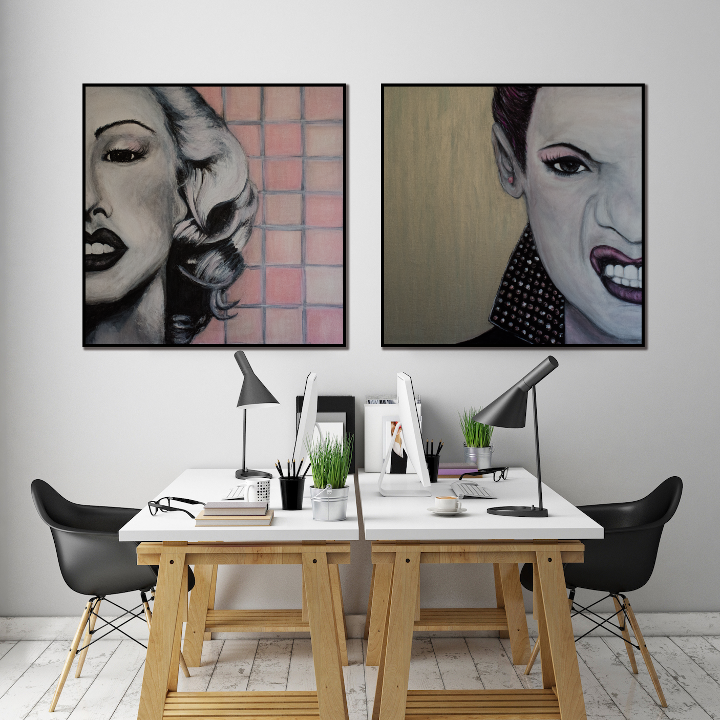 Marilyn and Prink Prints