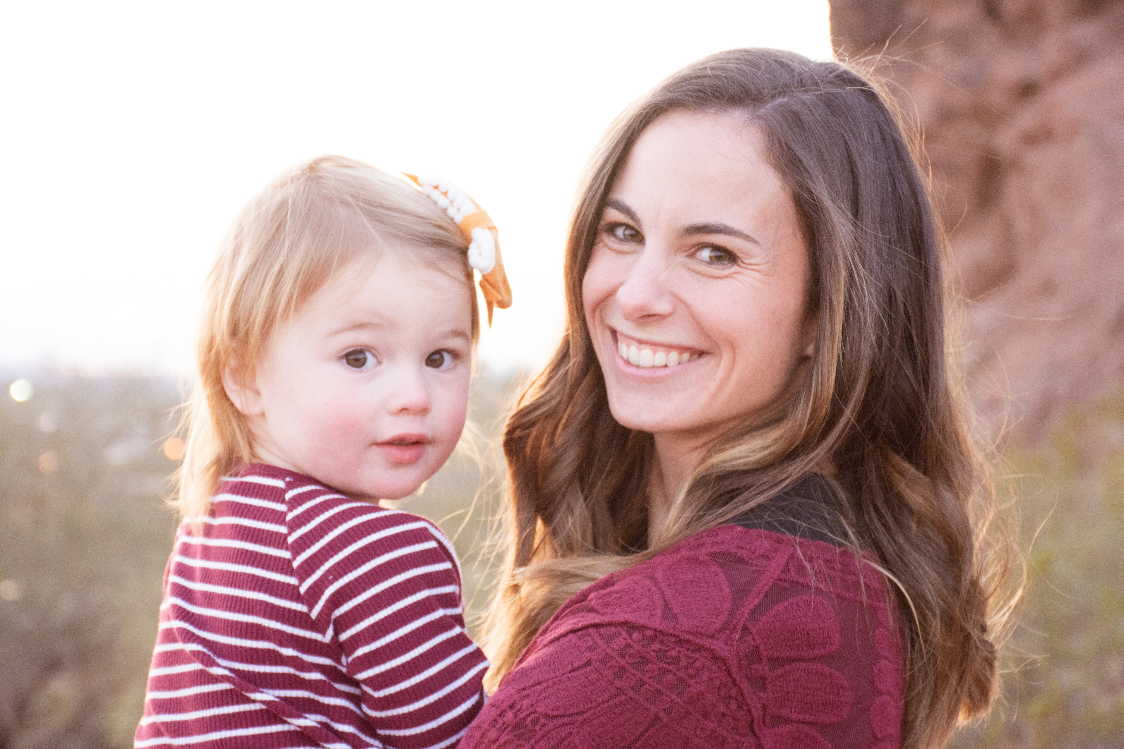 Coach Earley's Wife and daughter