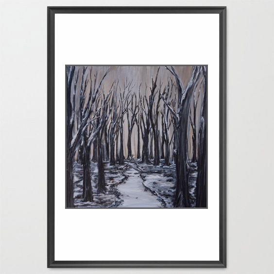 Winter Path Print