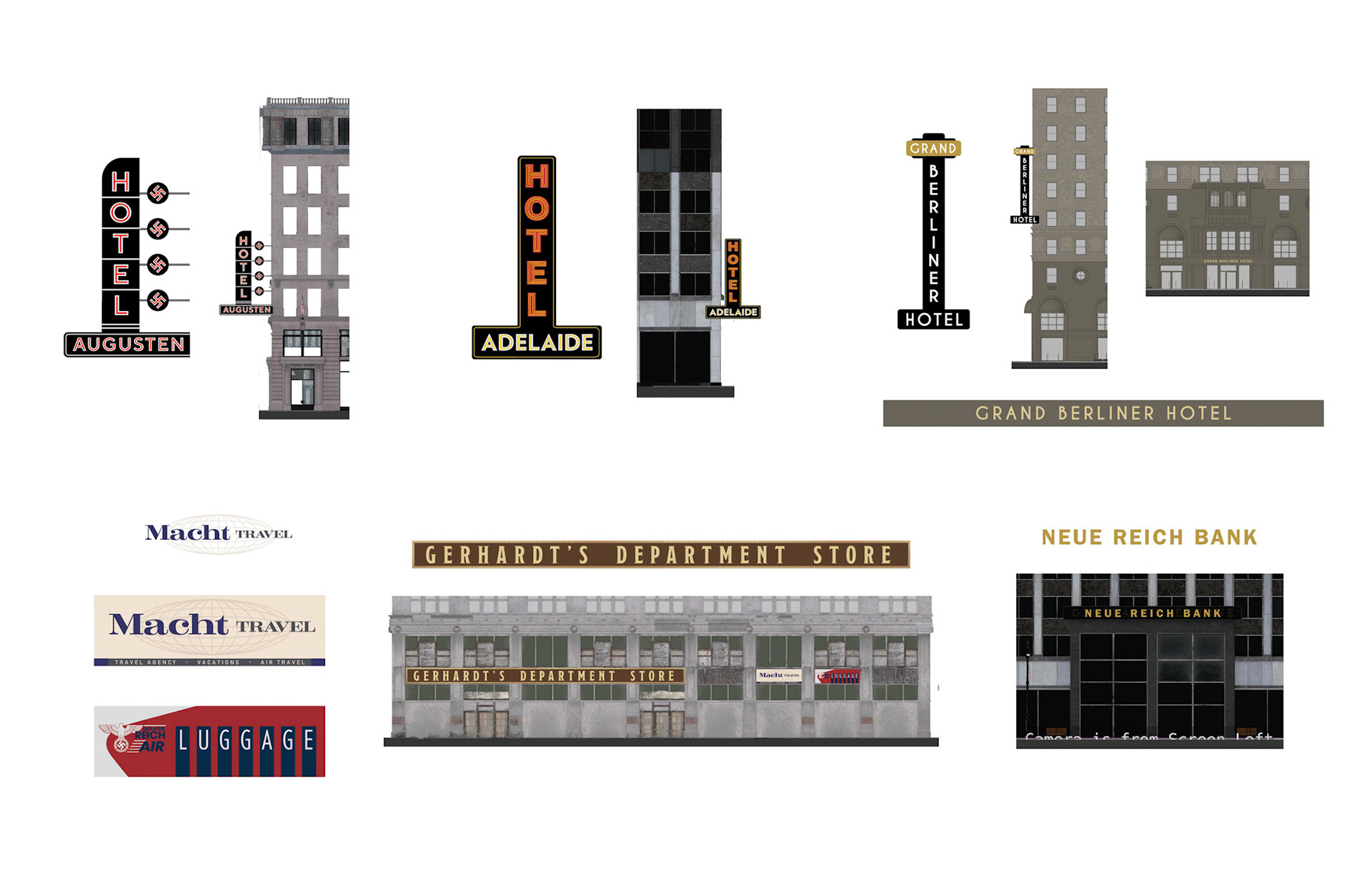 Signage for VFX