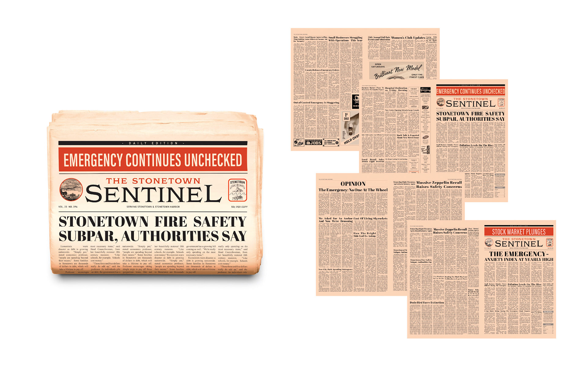 Stonetown Sentinel newspaper