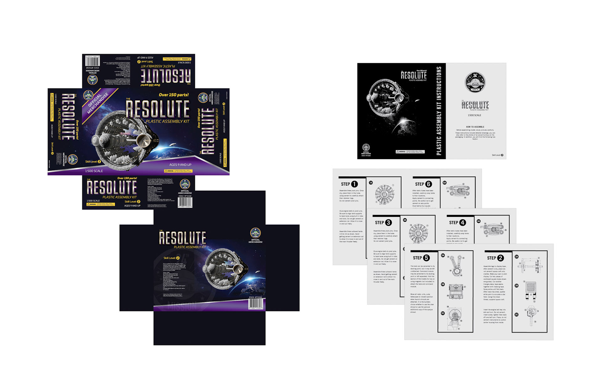 Resolute model box • Instructions