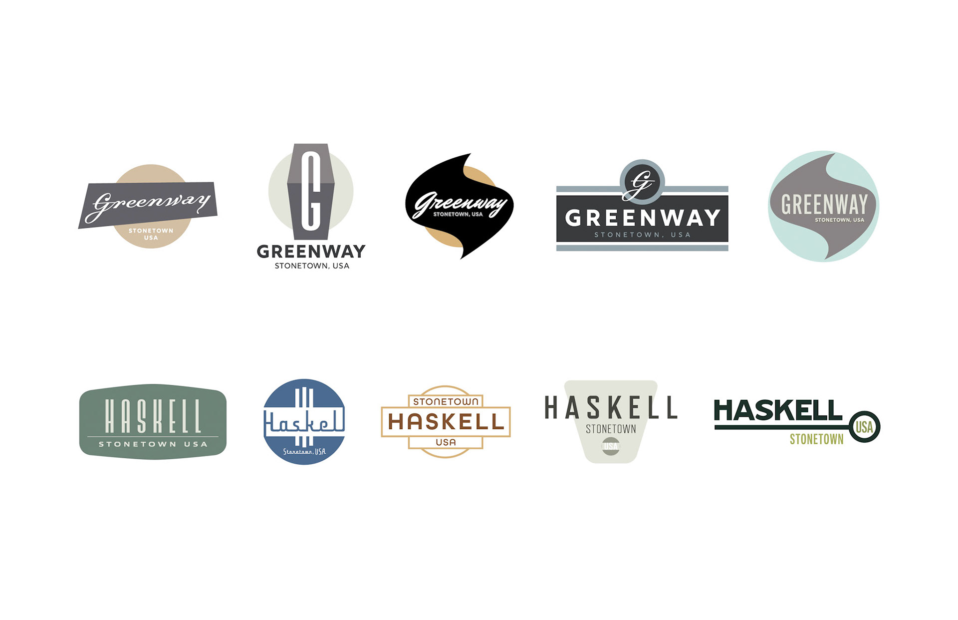 Generic brand logos