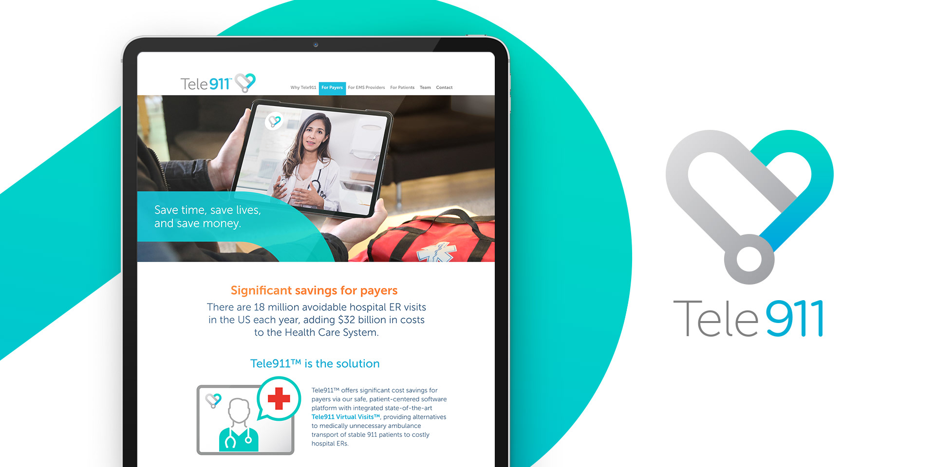 Branding for a U.S. based start-up focused on alternate tele-health urgent care solutions.