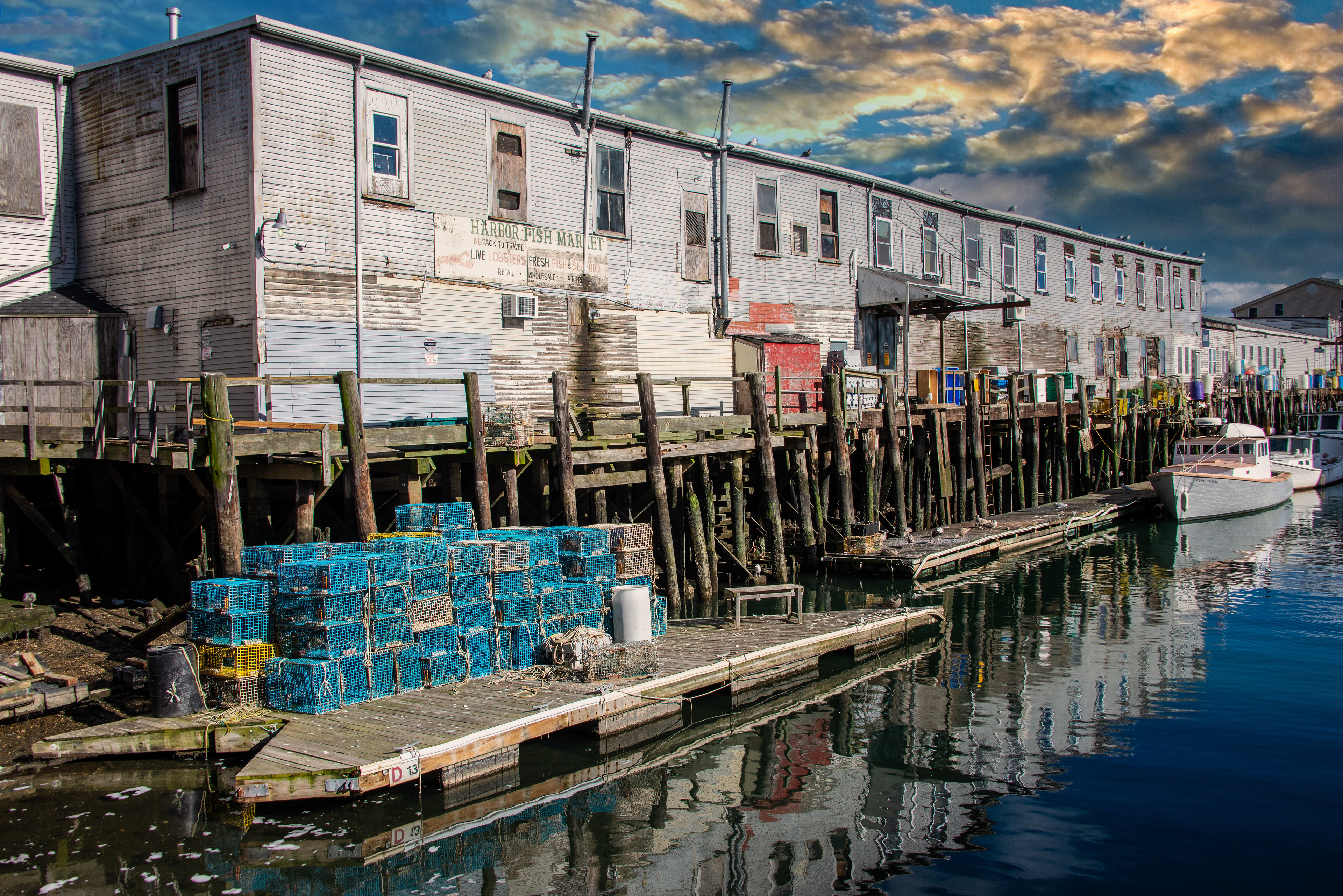 Down at the Docks. Portland, Maine. ©Corey Sandler