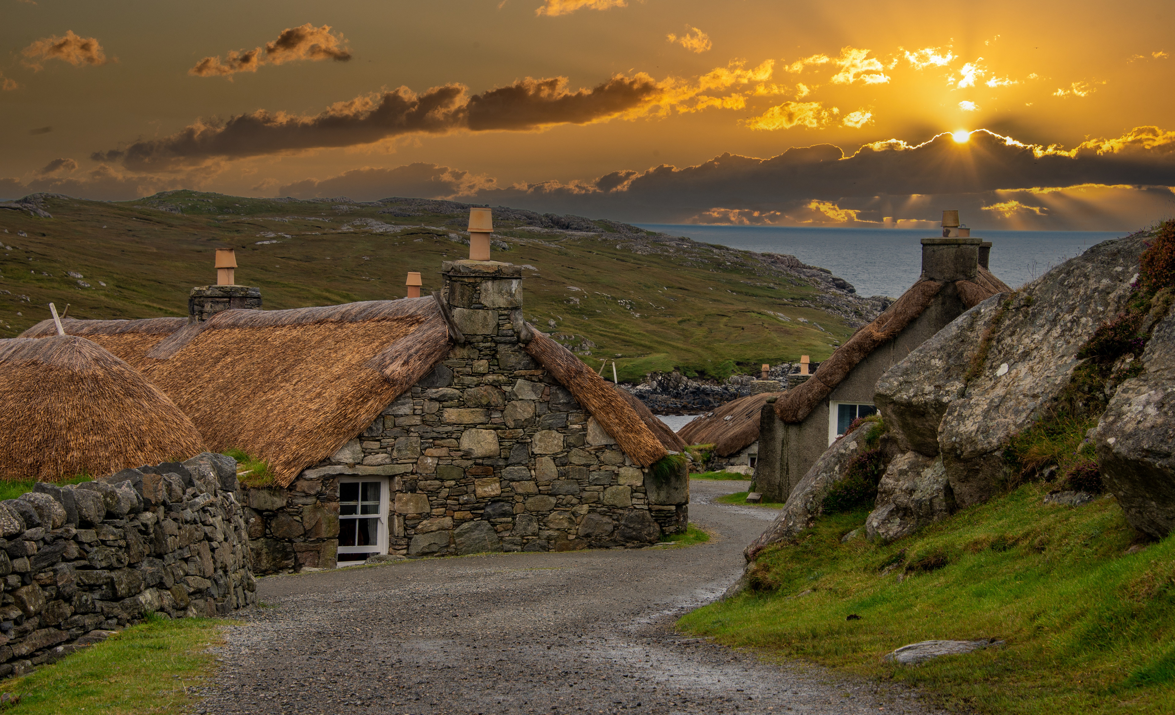 Stornoway, Isle of Lewis and Harris, Scotland. ©Corey Sandler