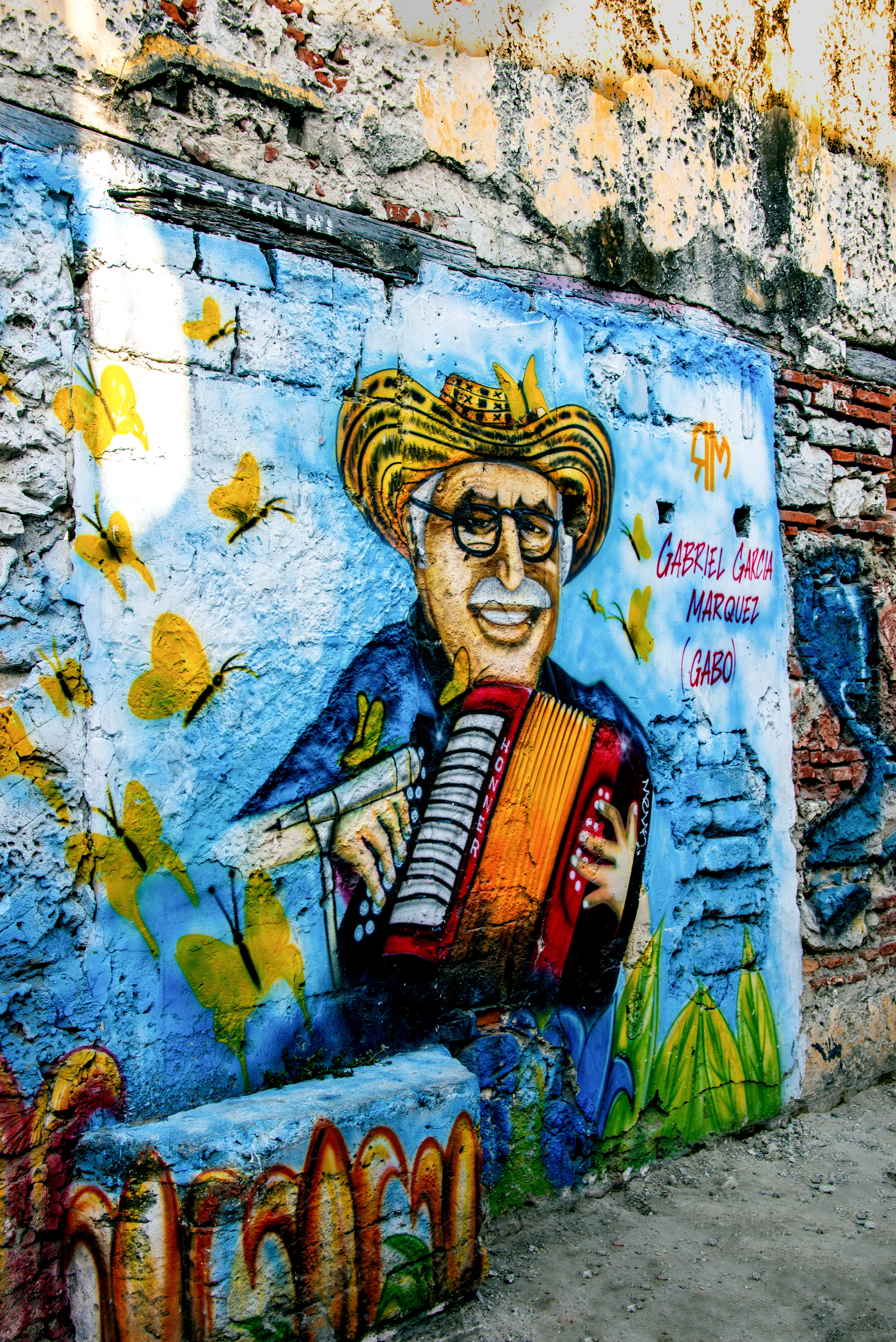 Remembrance of Gabo in Cartagena, Colombia. ©Corey Sandler