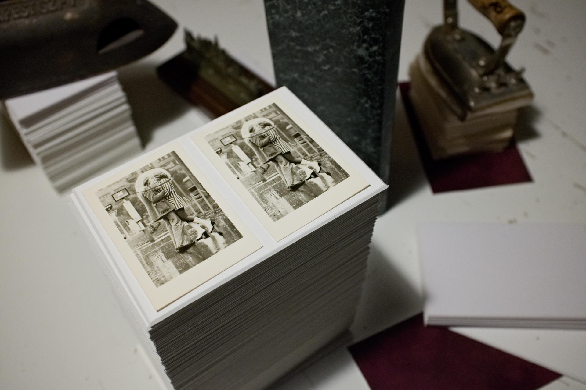 dry, pressed prints