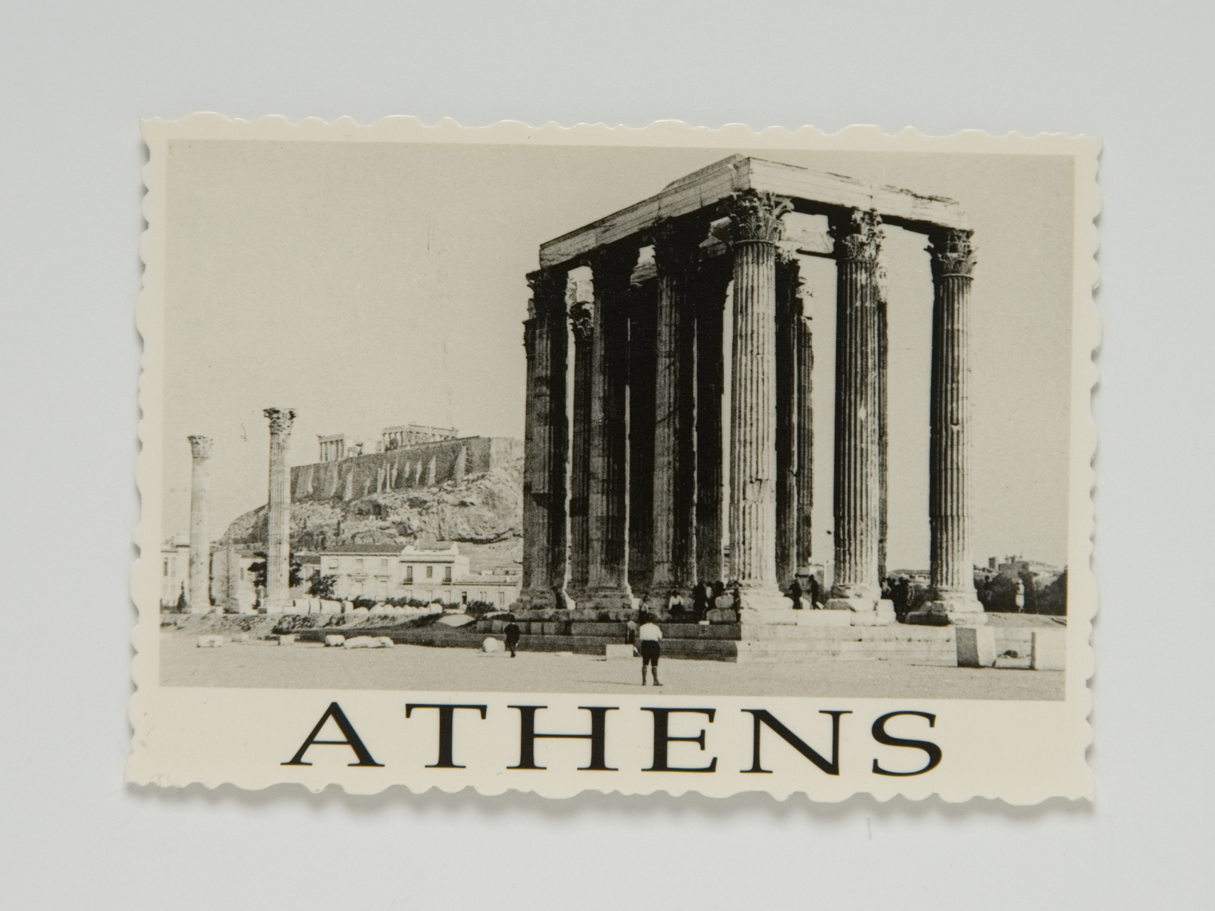 1934, Olympieion - Temple of Zeus / photo origin: fortepan / Haui Balázs