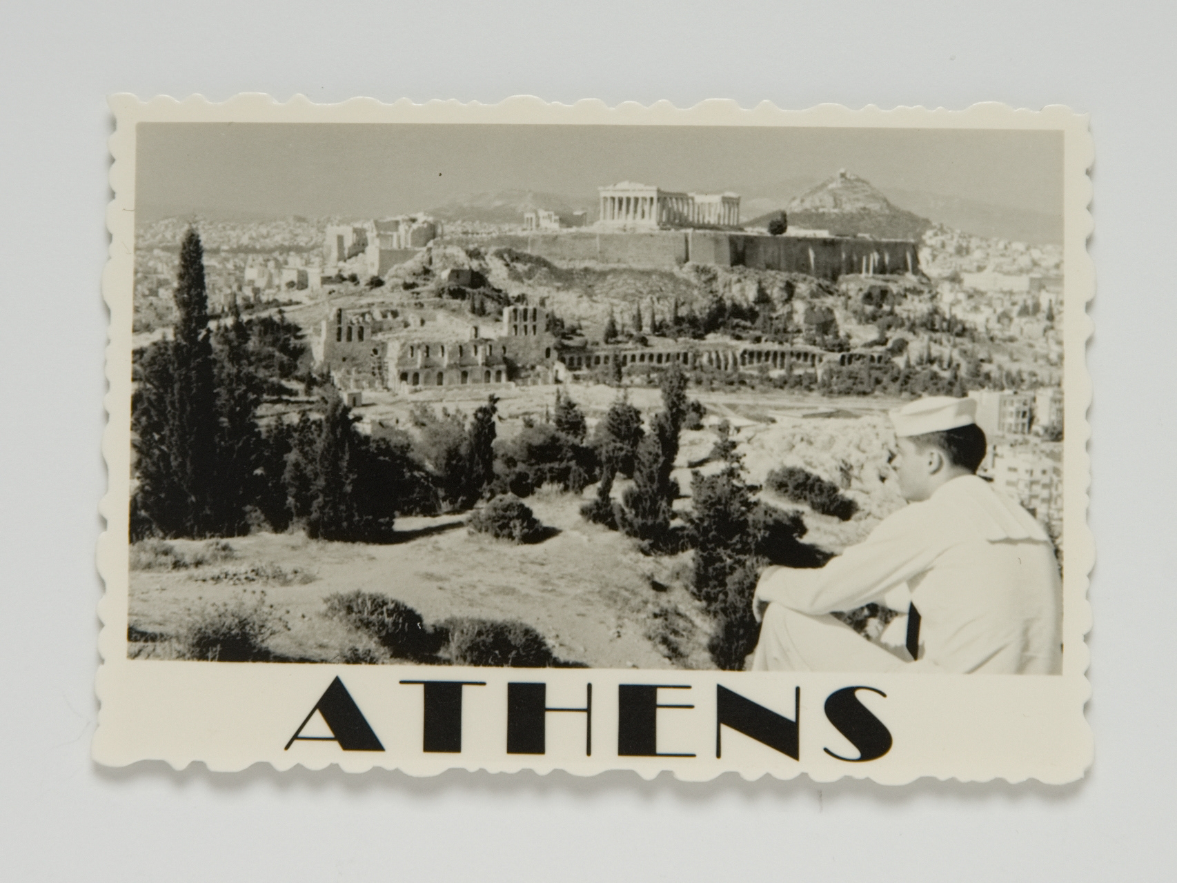 1958, view from the Philopappos Hill / photo origin: fortepan / UWM Libraries