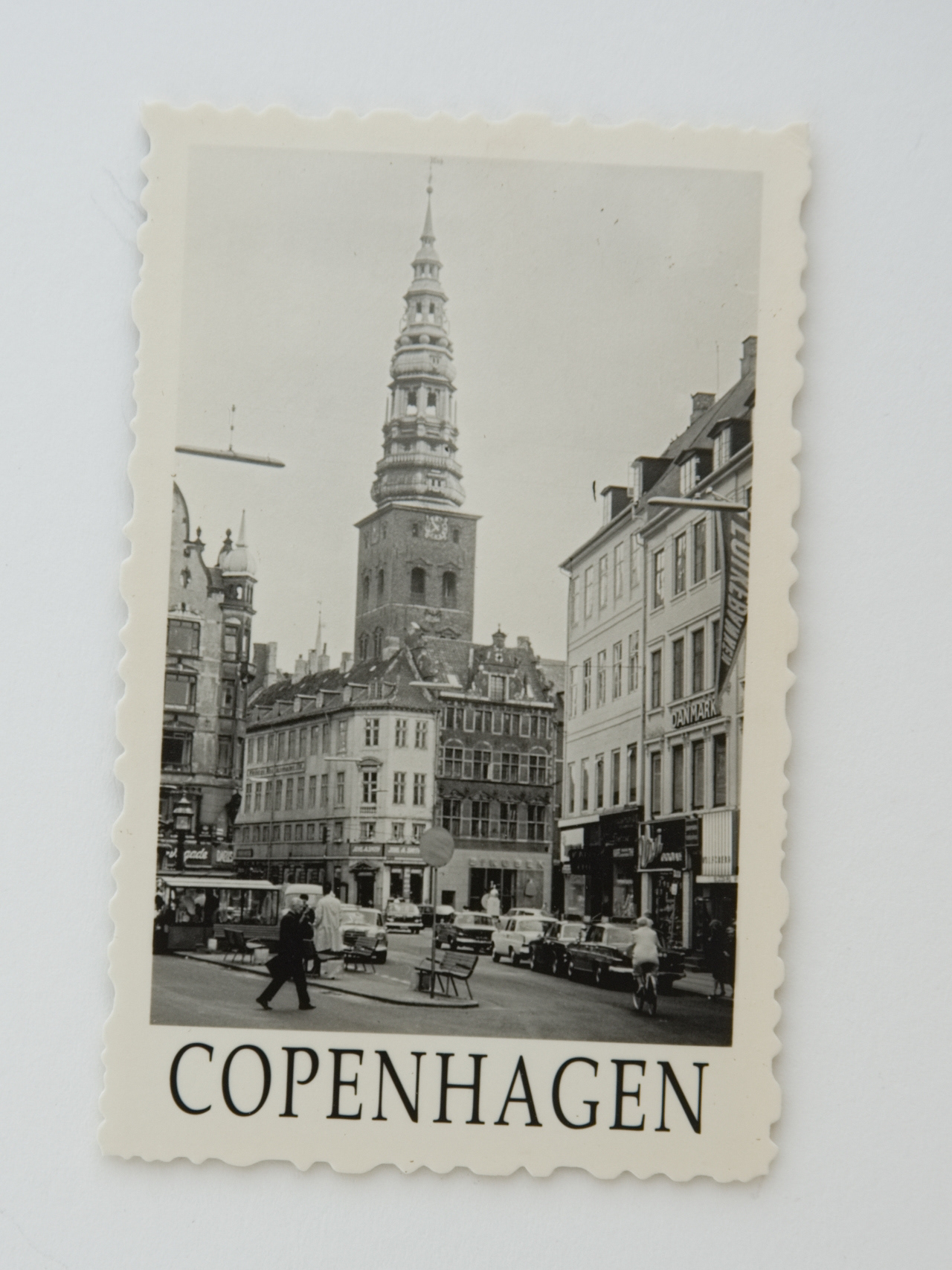 1966, Nikolaj Kirke from Amagertorv / photo origin: fortepan / Lőw Miklós