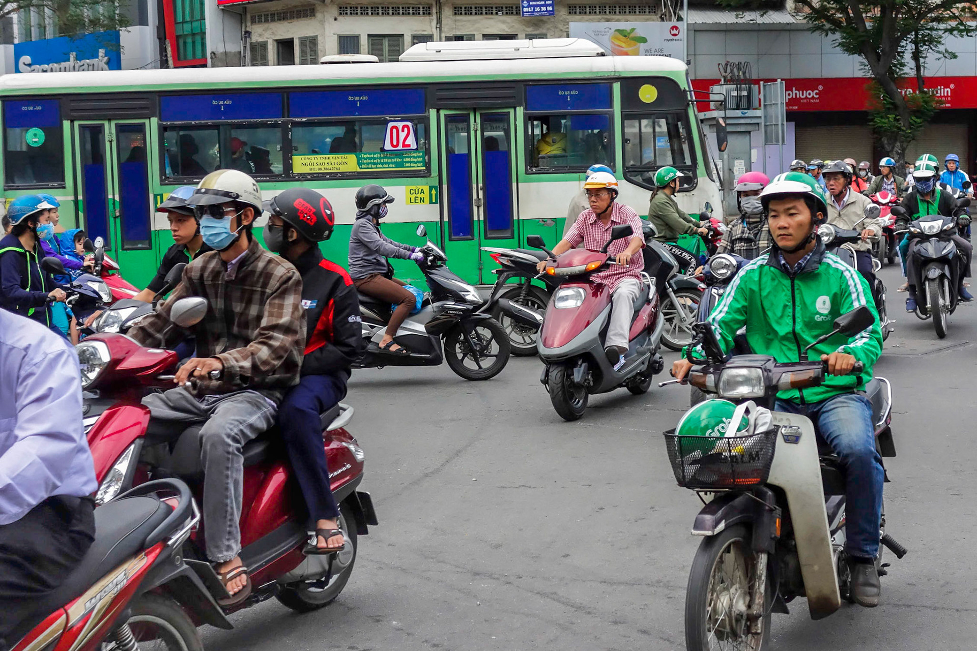 Vietnam motorbike - Ho Chi Minh City