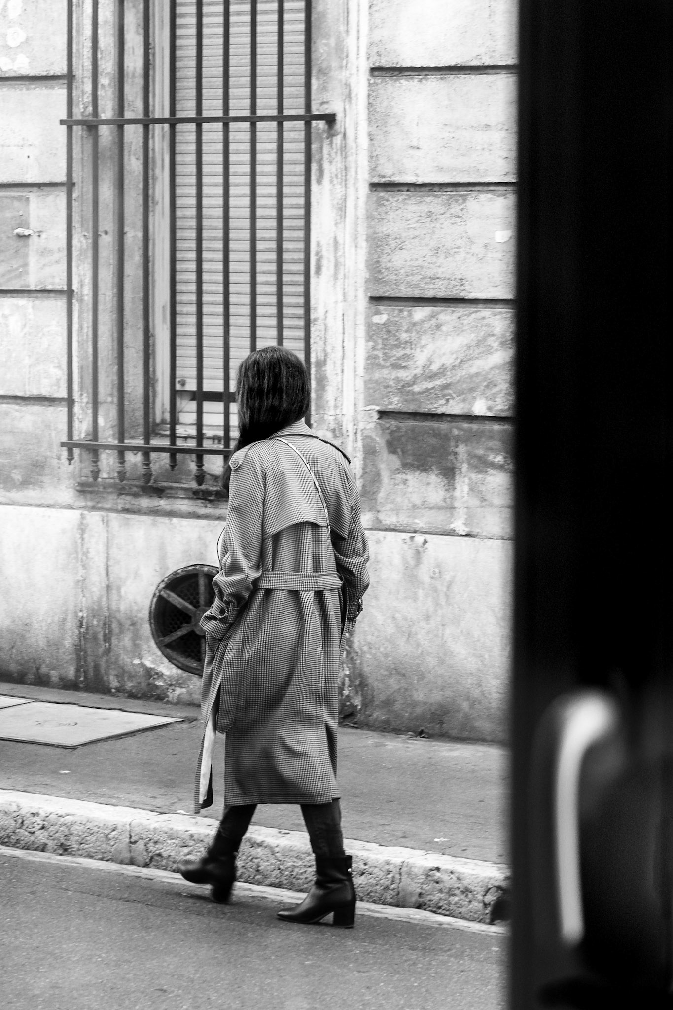 De ma fenetre vue sur rue pendant le confinement