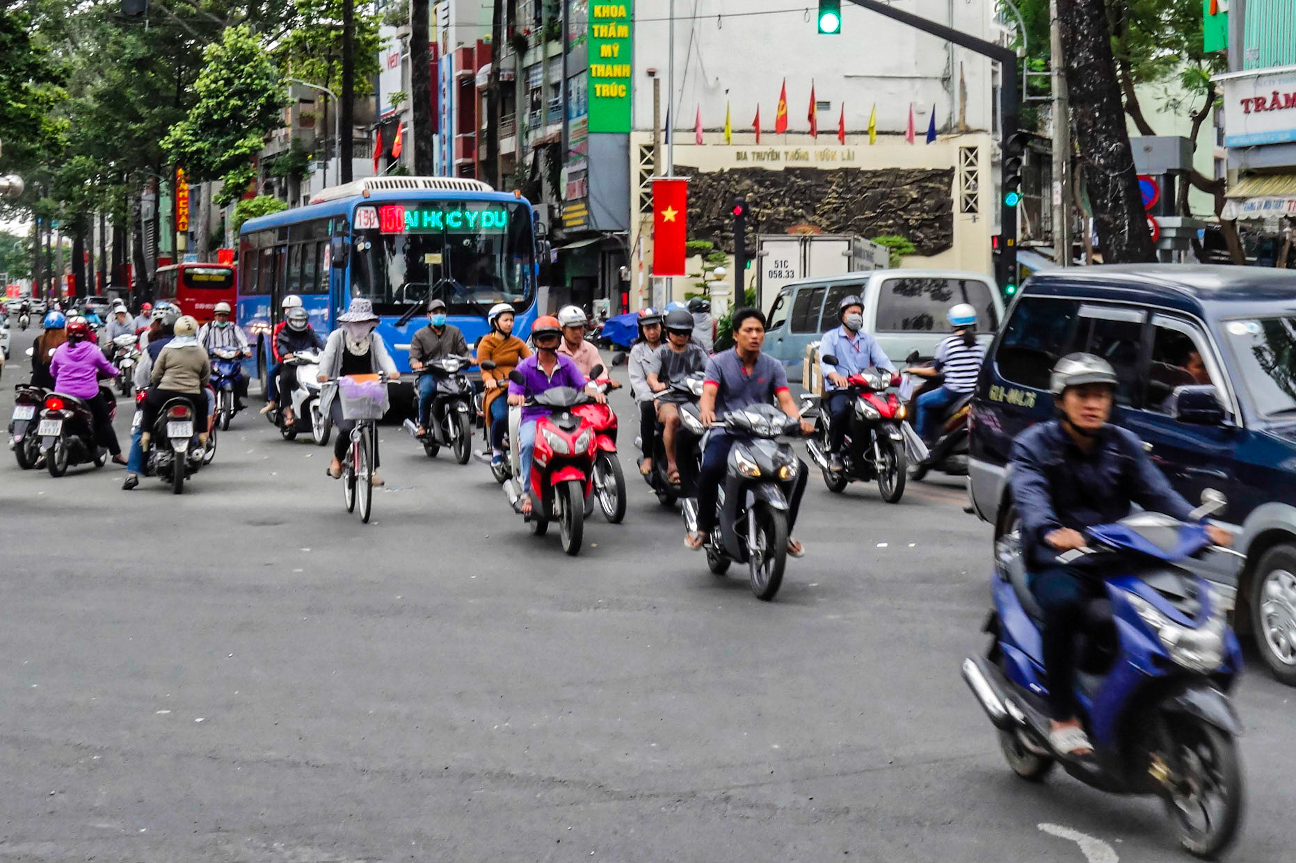 Vietnam motorbike - Ho Chi Minh City