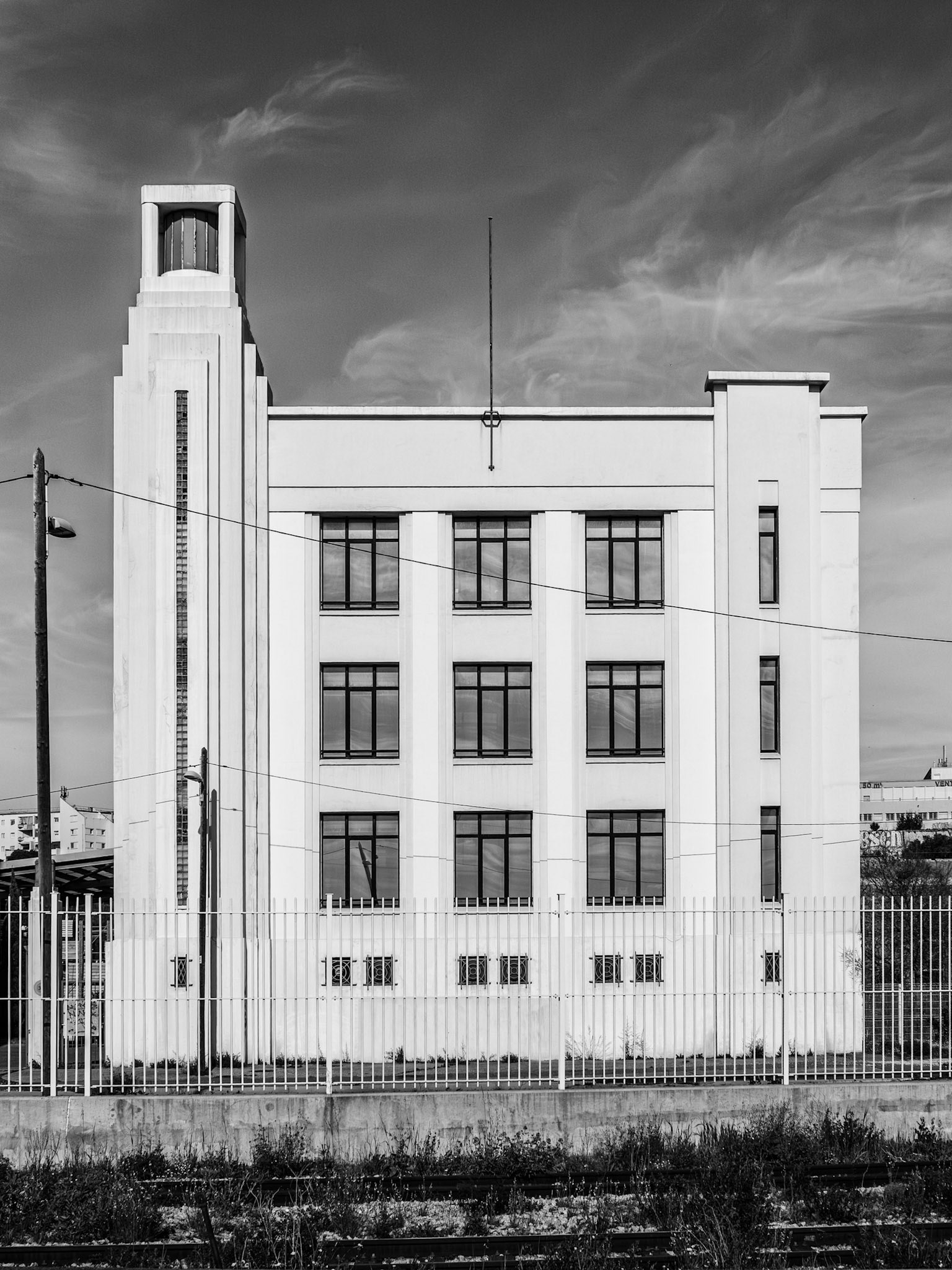 Centrale du Cap Pinède, Chemin du littoral, 2e Madeline J, architecte, 1930