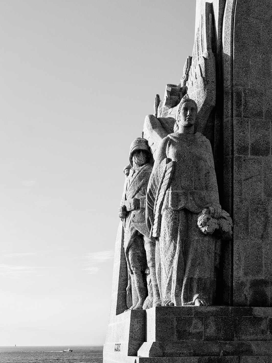 Monument aux morts des armées d’Orient Corniche Kennedy, 7e Castel G, architecte, Sartorio A, sculpteur, 1927