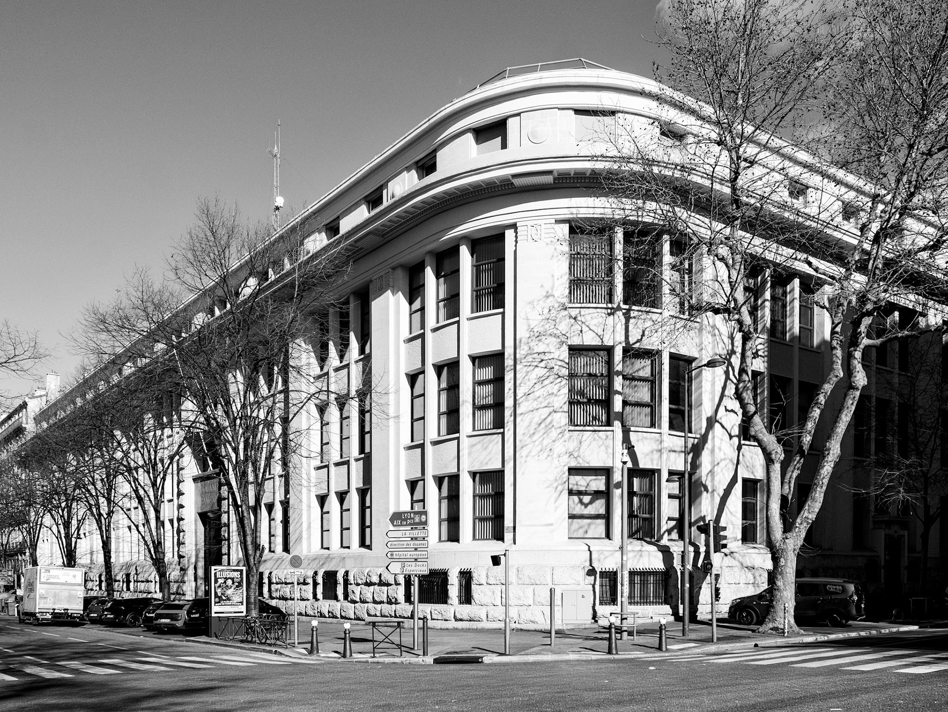 Hotel des douanes, Boulevard des Dames, 2e Castel G, Dallest M, Rozan J, architectes, 1932
